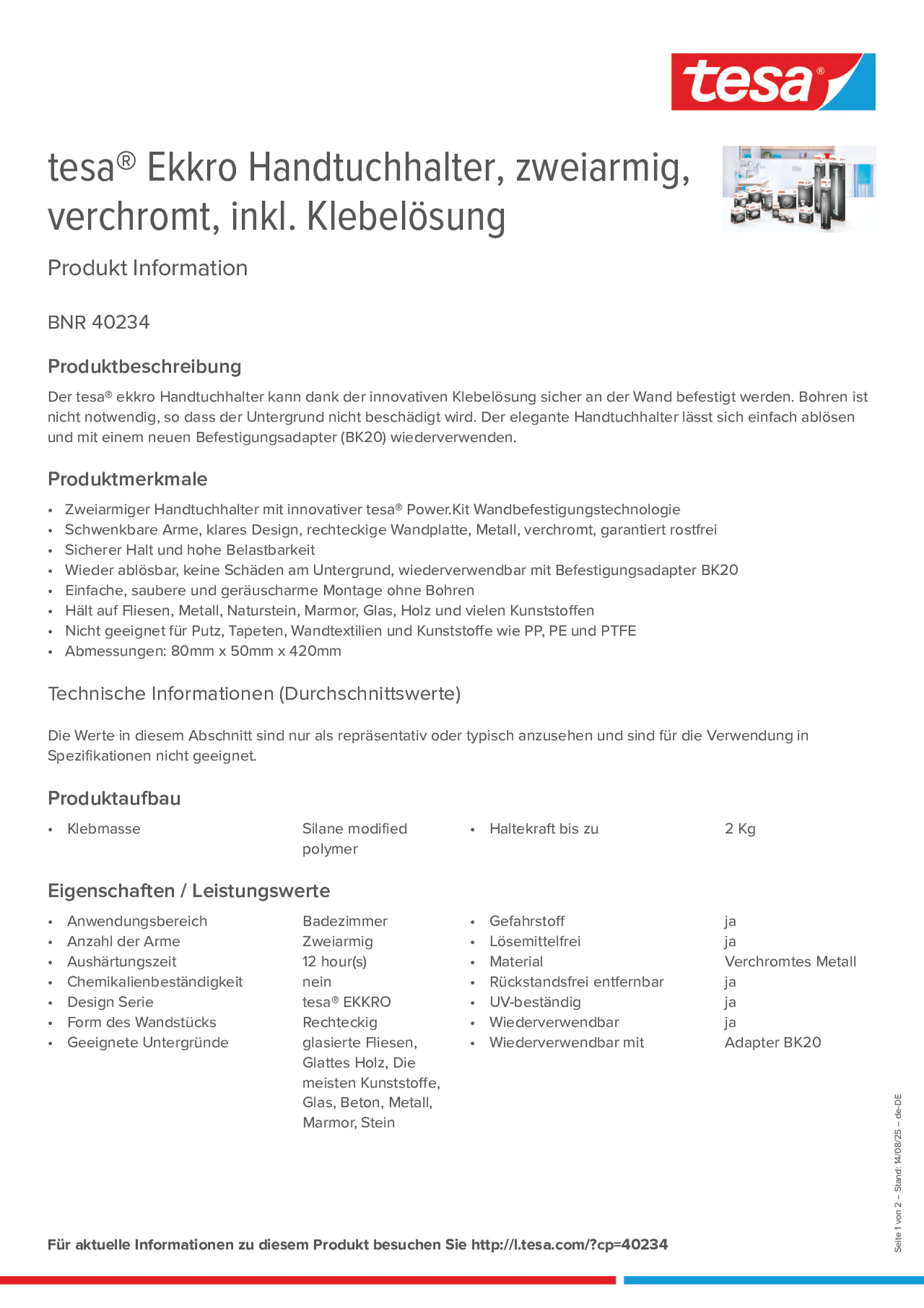 Product information_tesa® 40234_de-DE