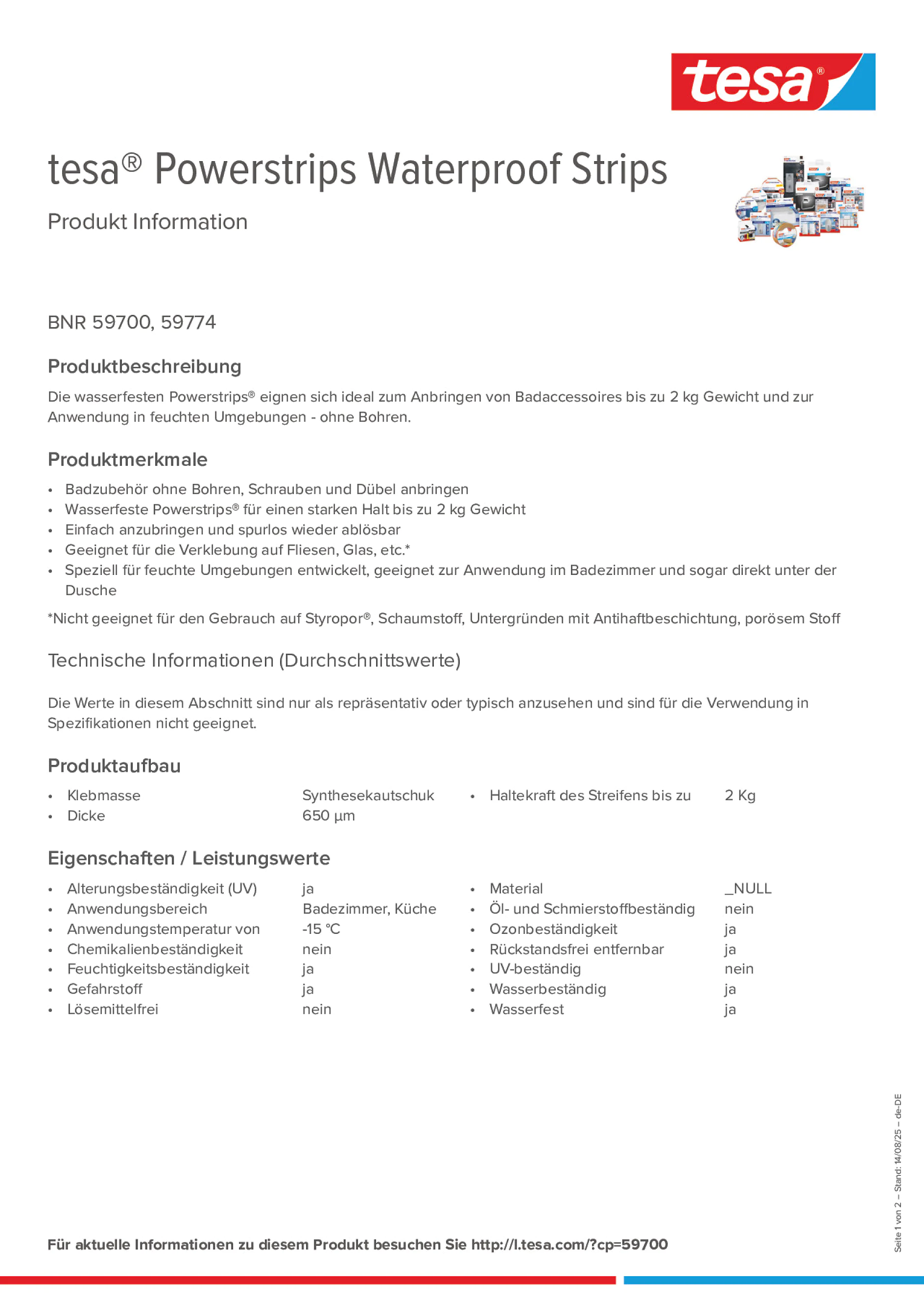 Product information_tesa® Powerstrips 59700_de-DE
