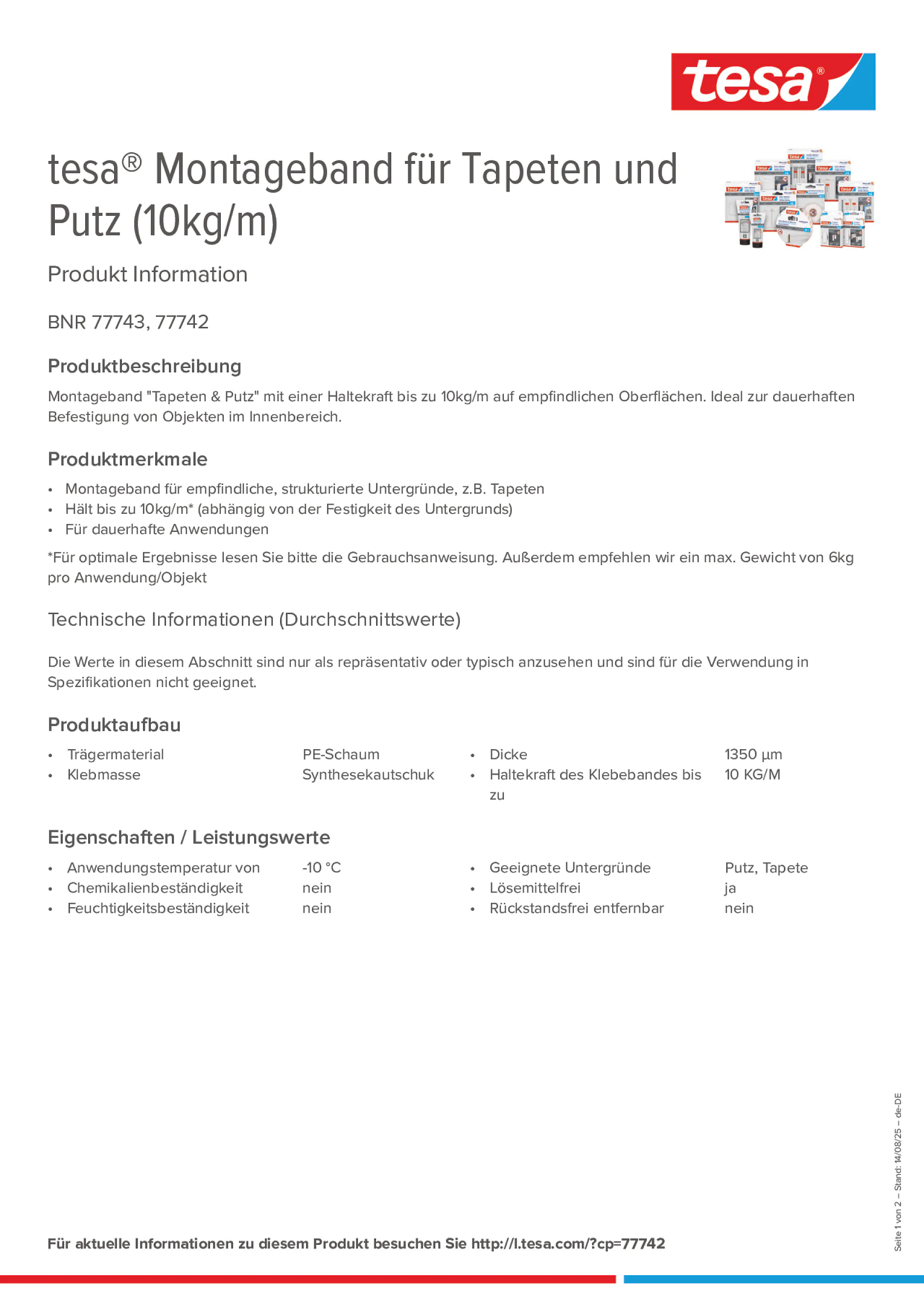 Product information_tesa® 77742_de-DE