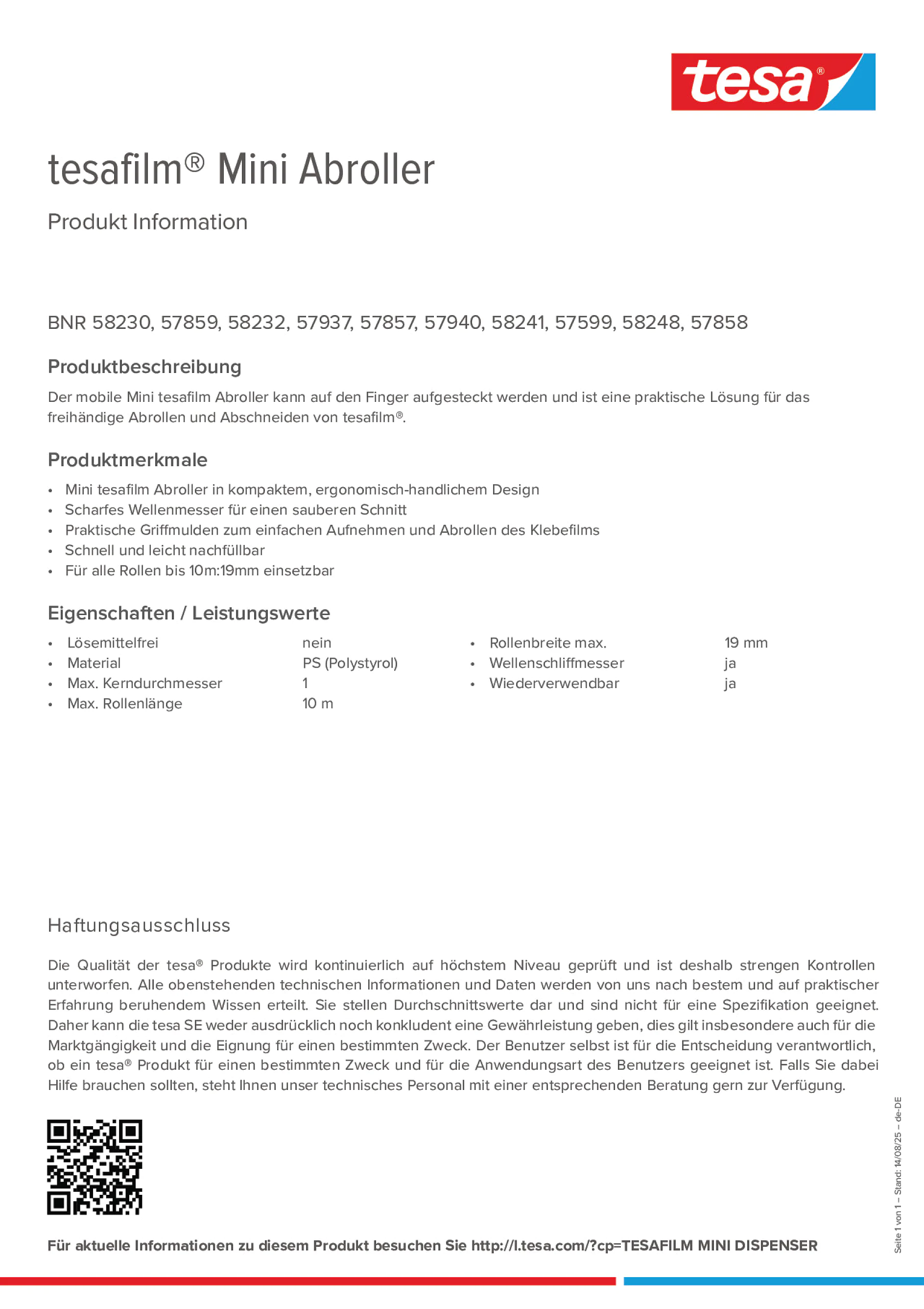 Product information_tesafilm® 57599_de-DE