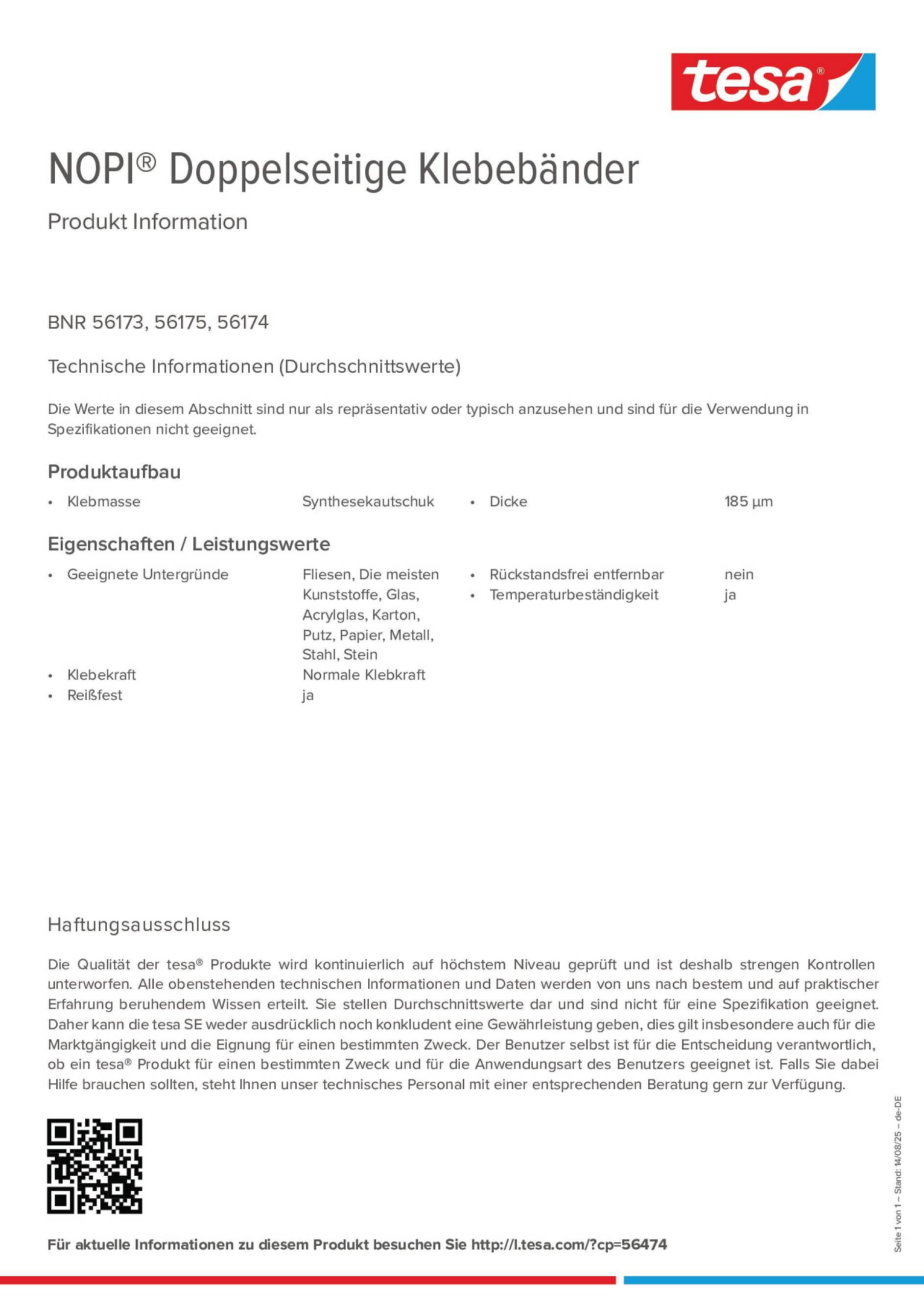 Product information_NOPI® 56173_de-DE