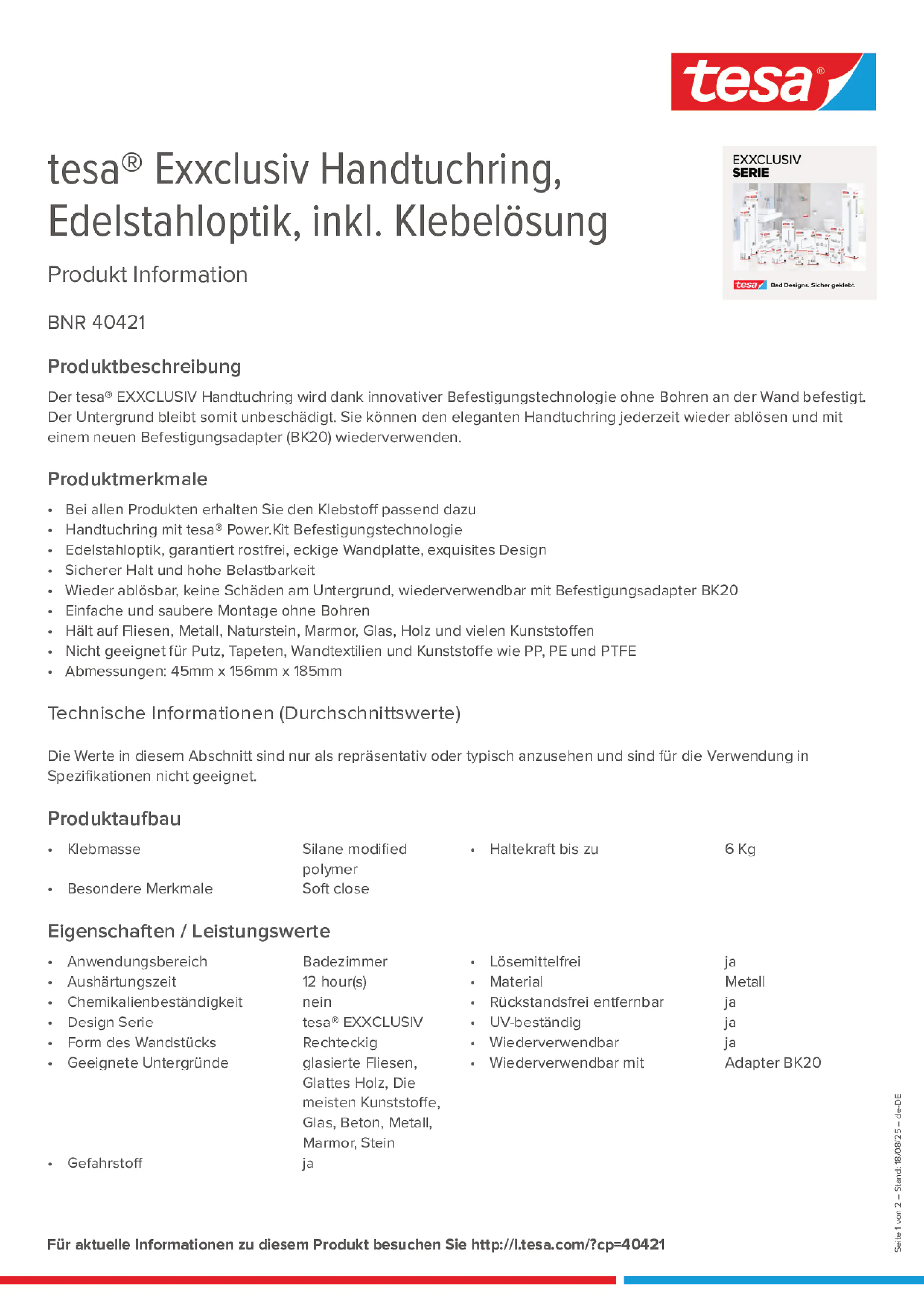 Product information_tesa® 40421_de-DE