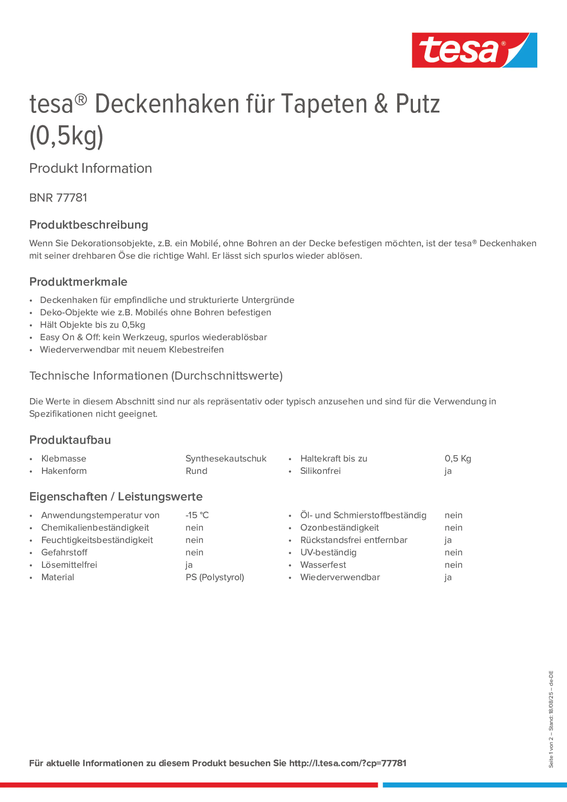 Product information_tesa® 77781_de-DE