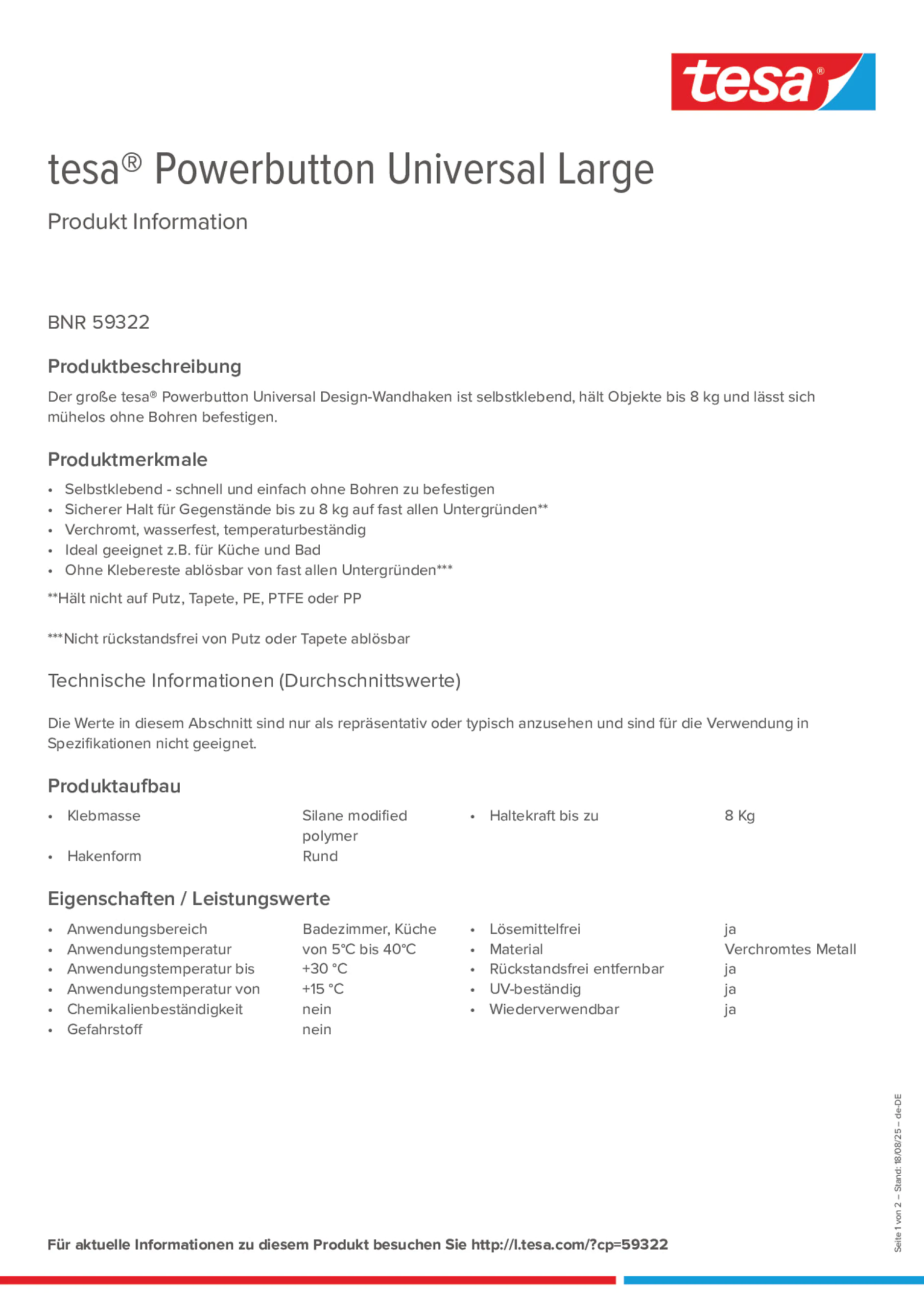 Product information_tesa® Powerbutton 59322_de-DE