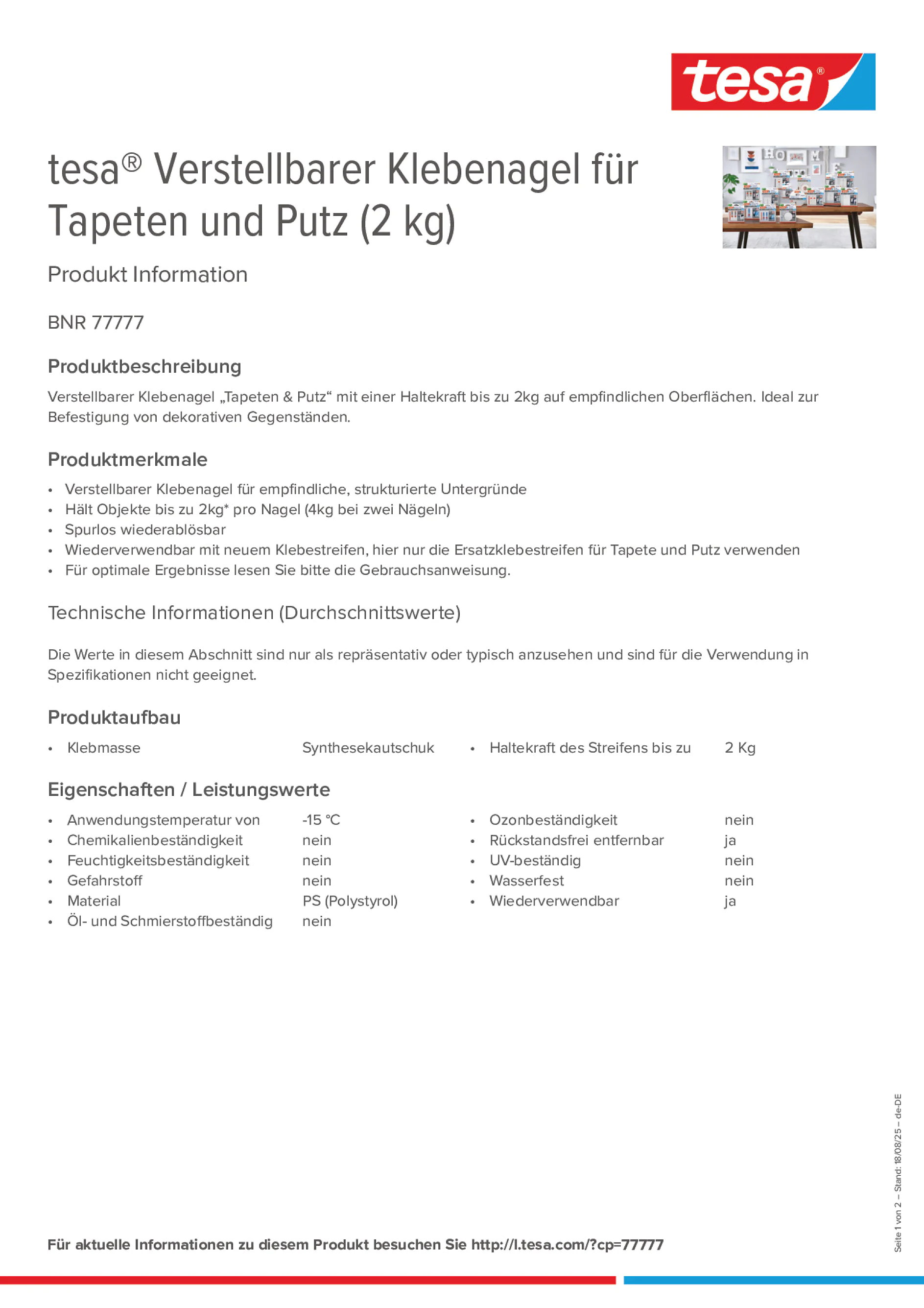 Product information_tesa® 77777_de-DE
