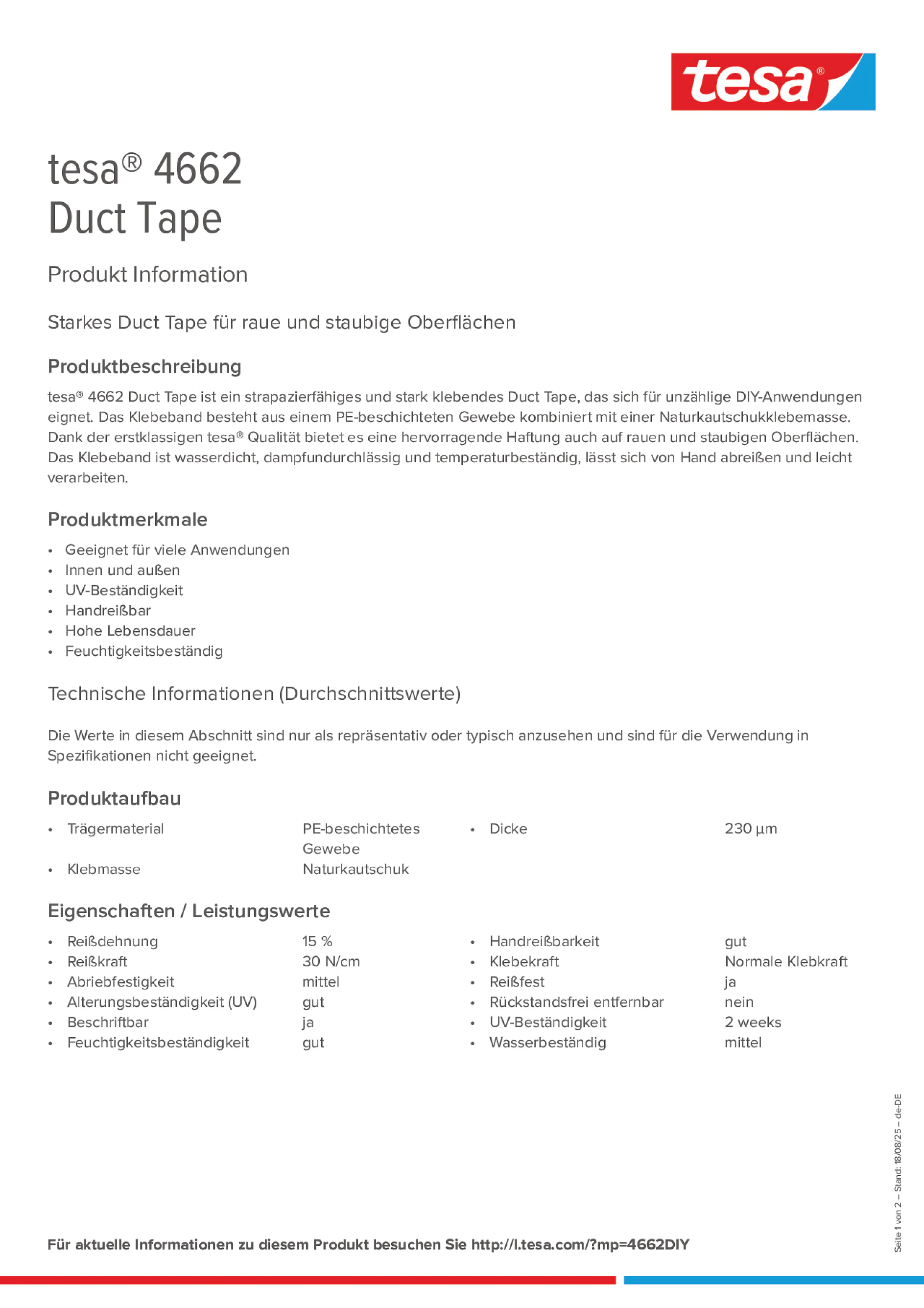 Product information_tesa® 04662_de-DE