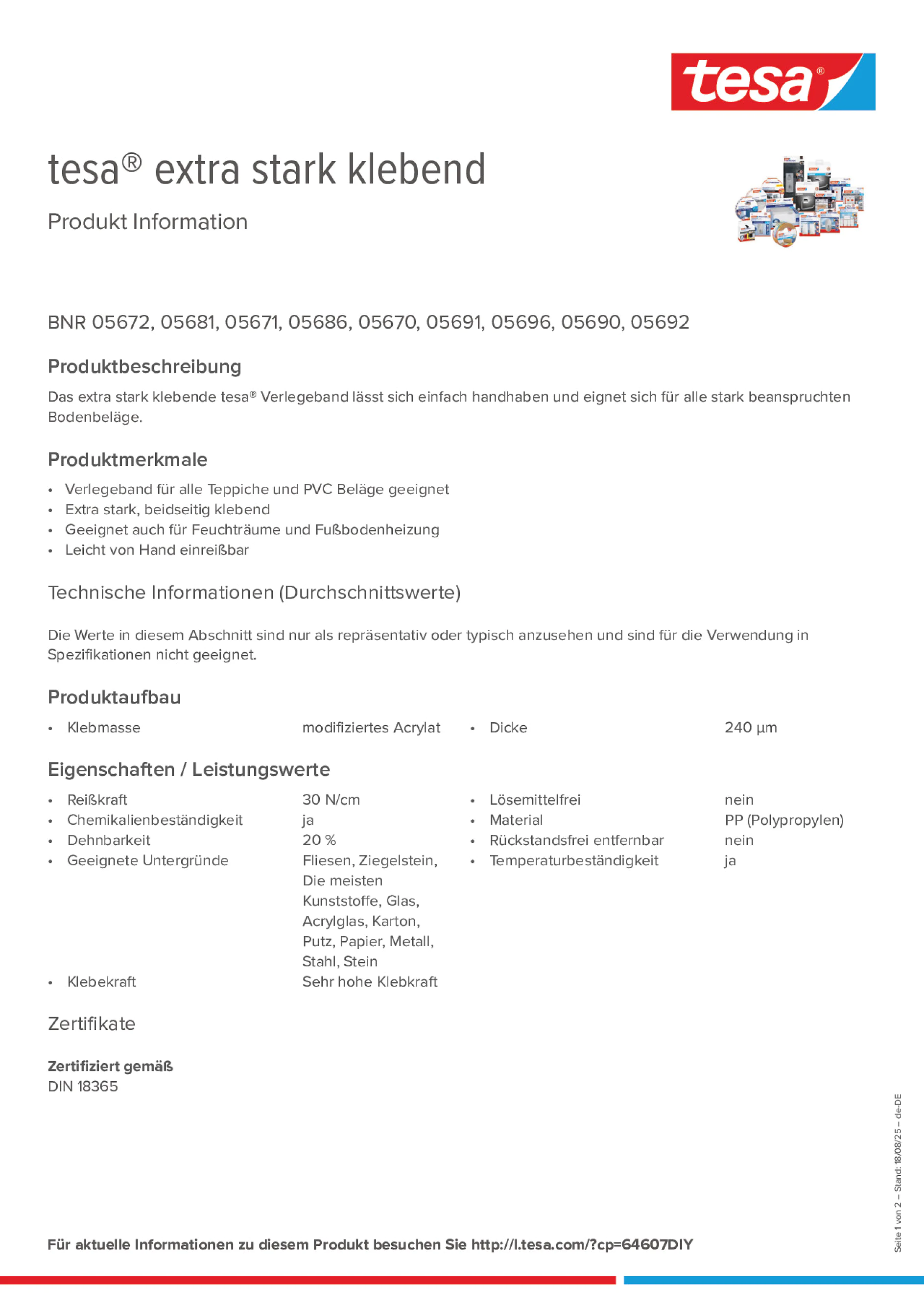 Product information_tesa® 5696_de-DE