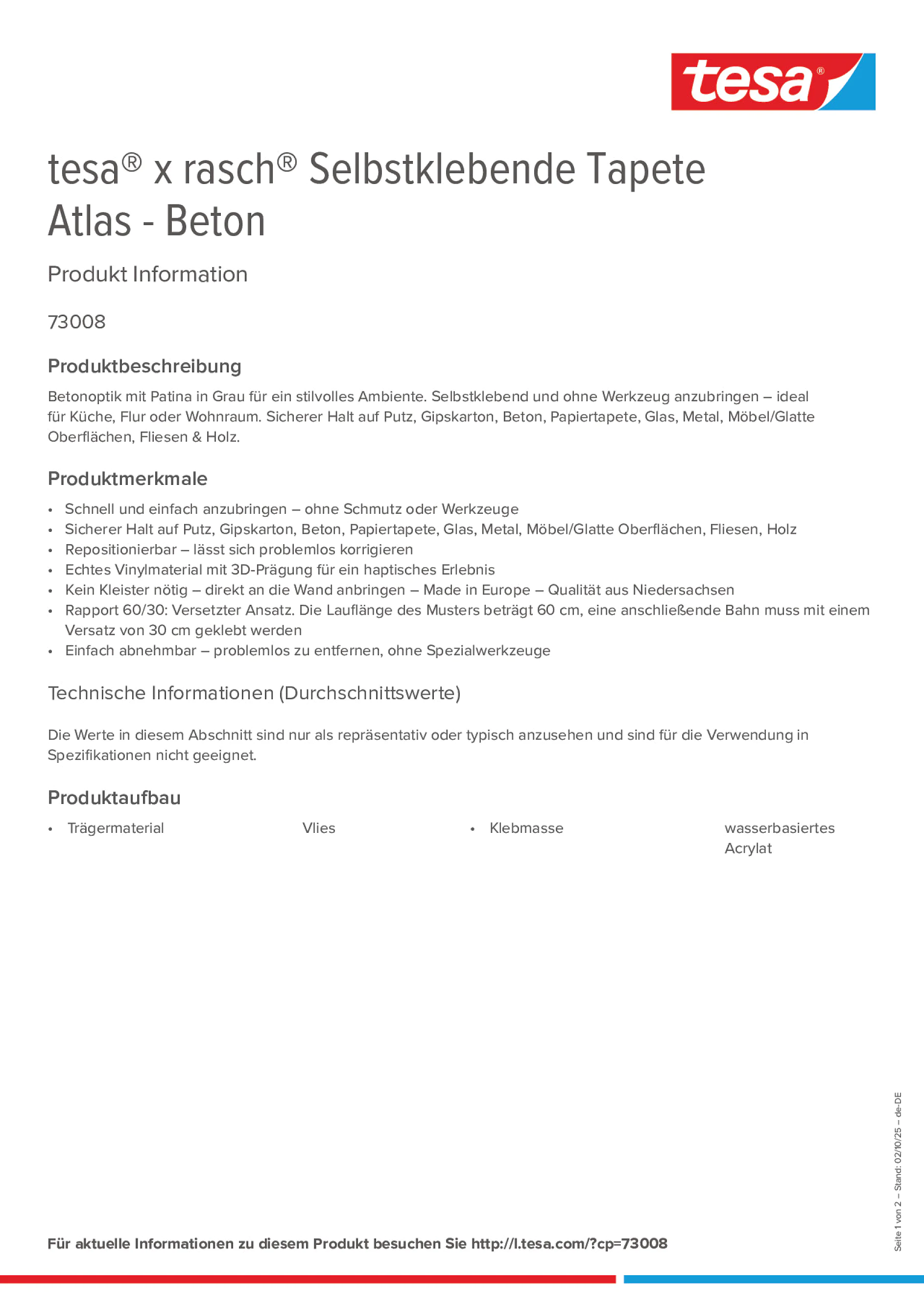 Product information_tesa® 73008_de-DE