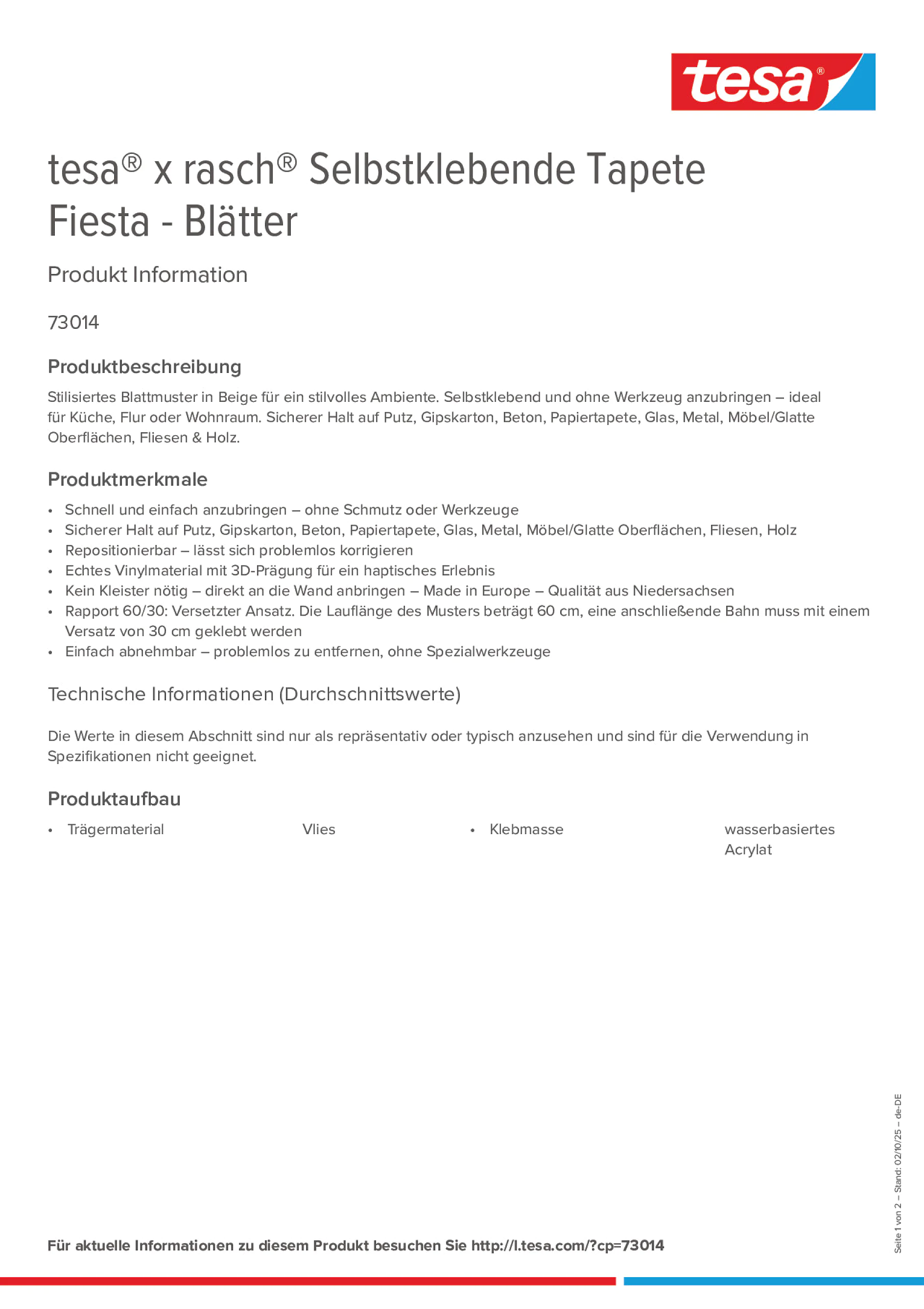 Product information_tesa® 73014_de-DE