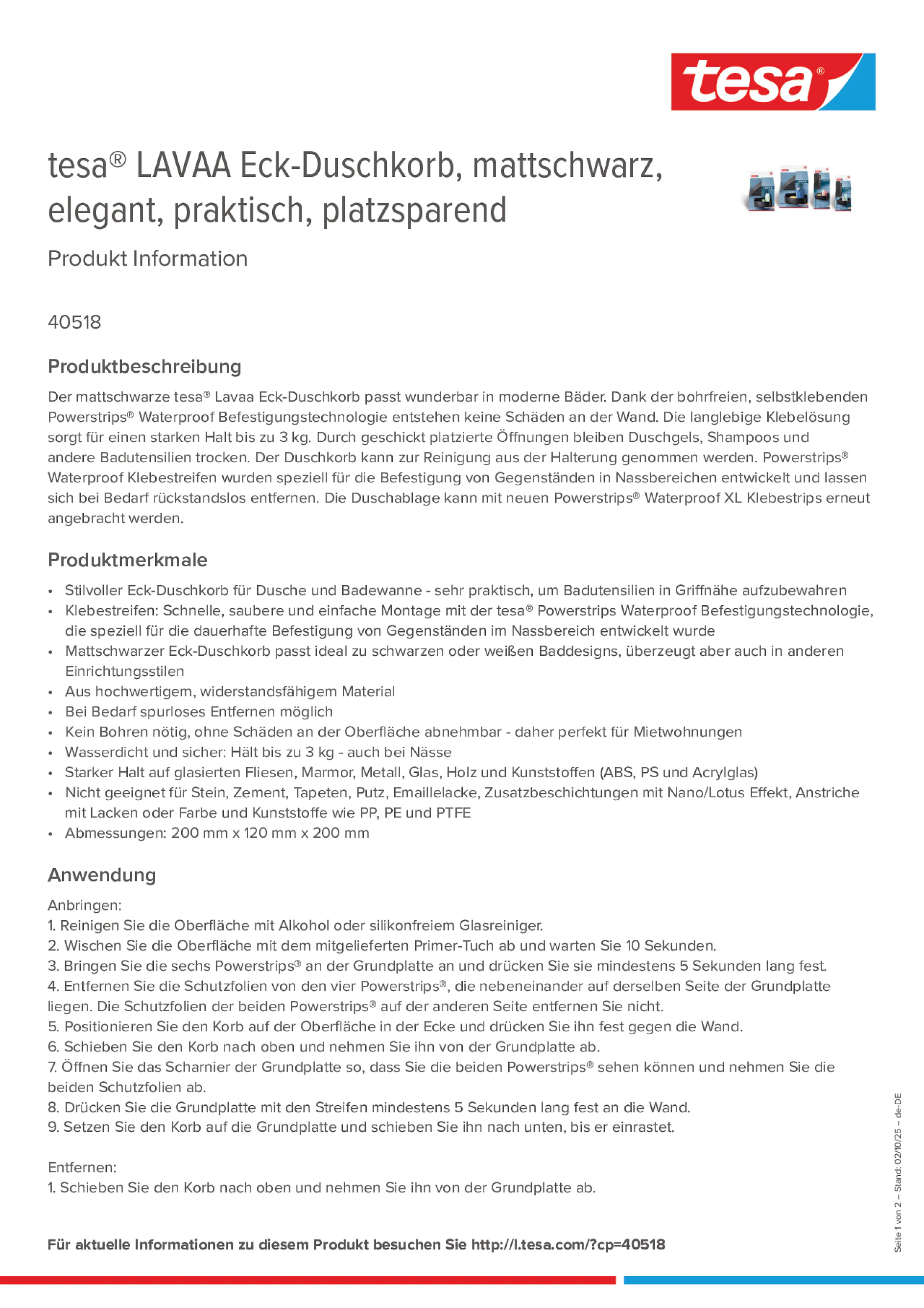 Product information_tesa® 40518_de-DE