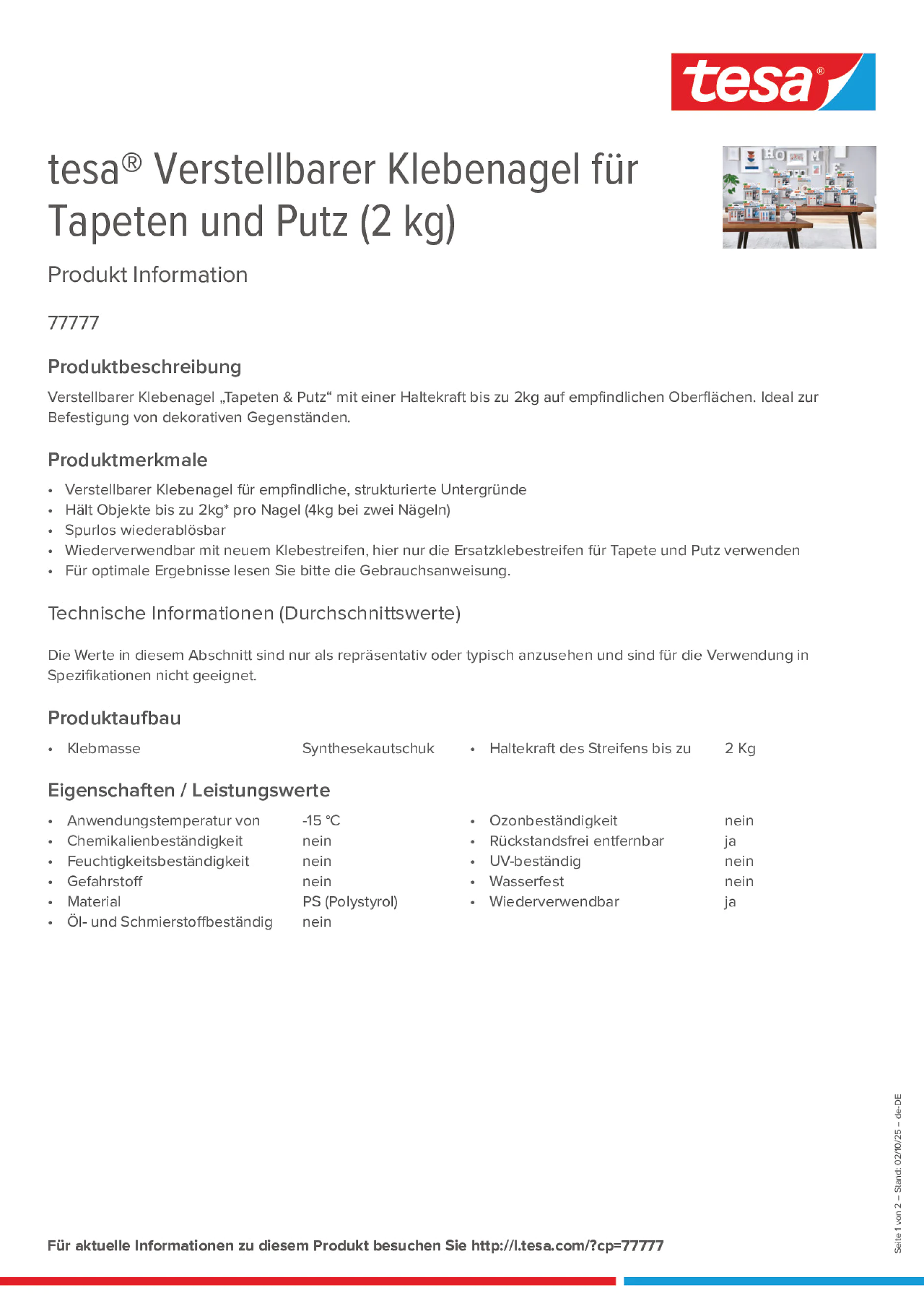 Product information_tesa® 77777_de-DE