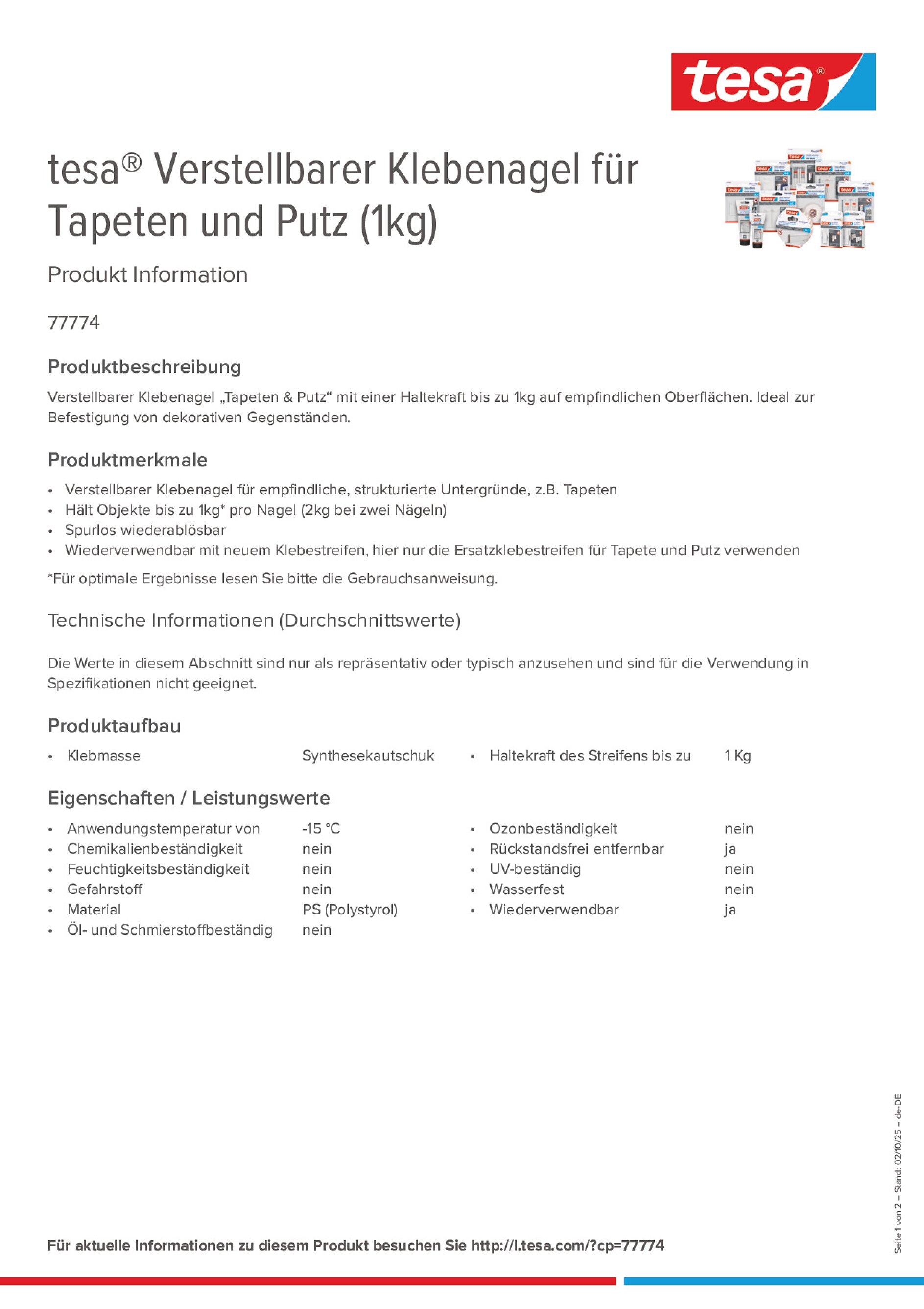 Product information_tesa® 77774_de-DE