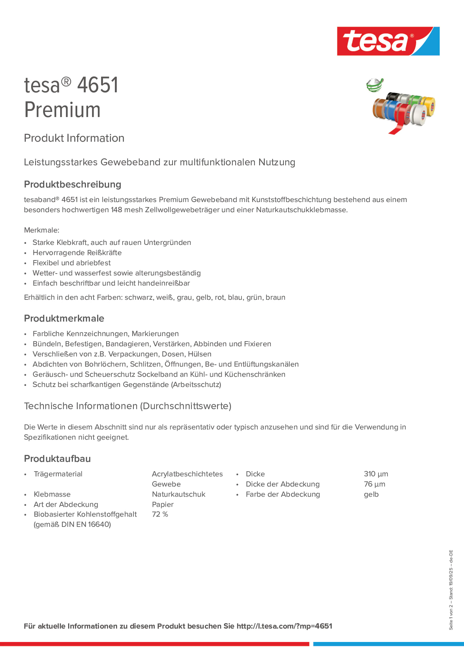 Product information_tesa® 04651_de-DE