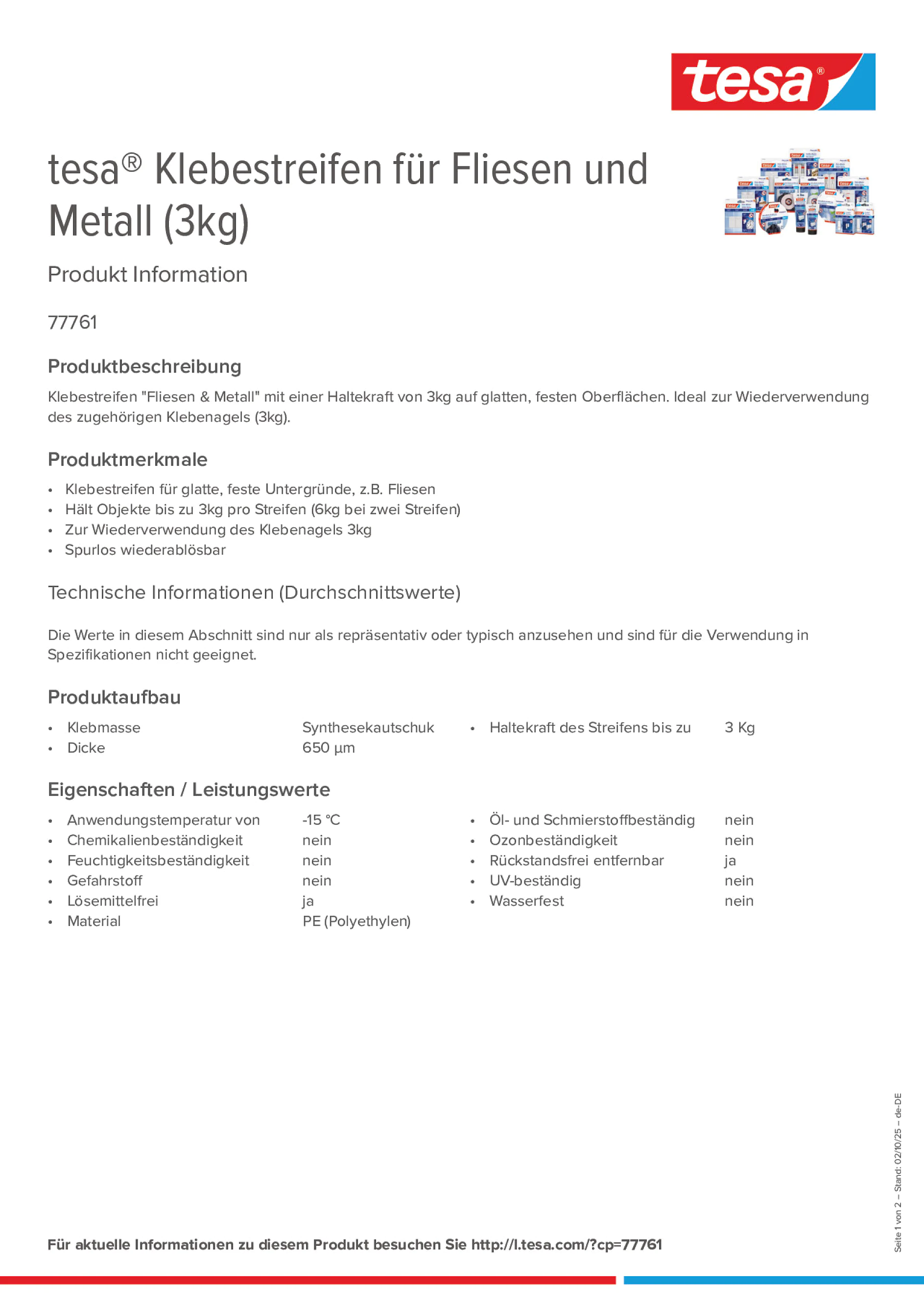 Product information_tesa® 77761_de-DE