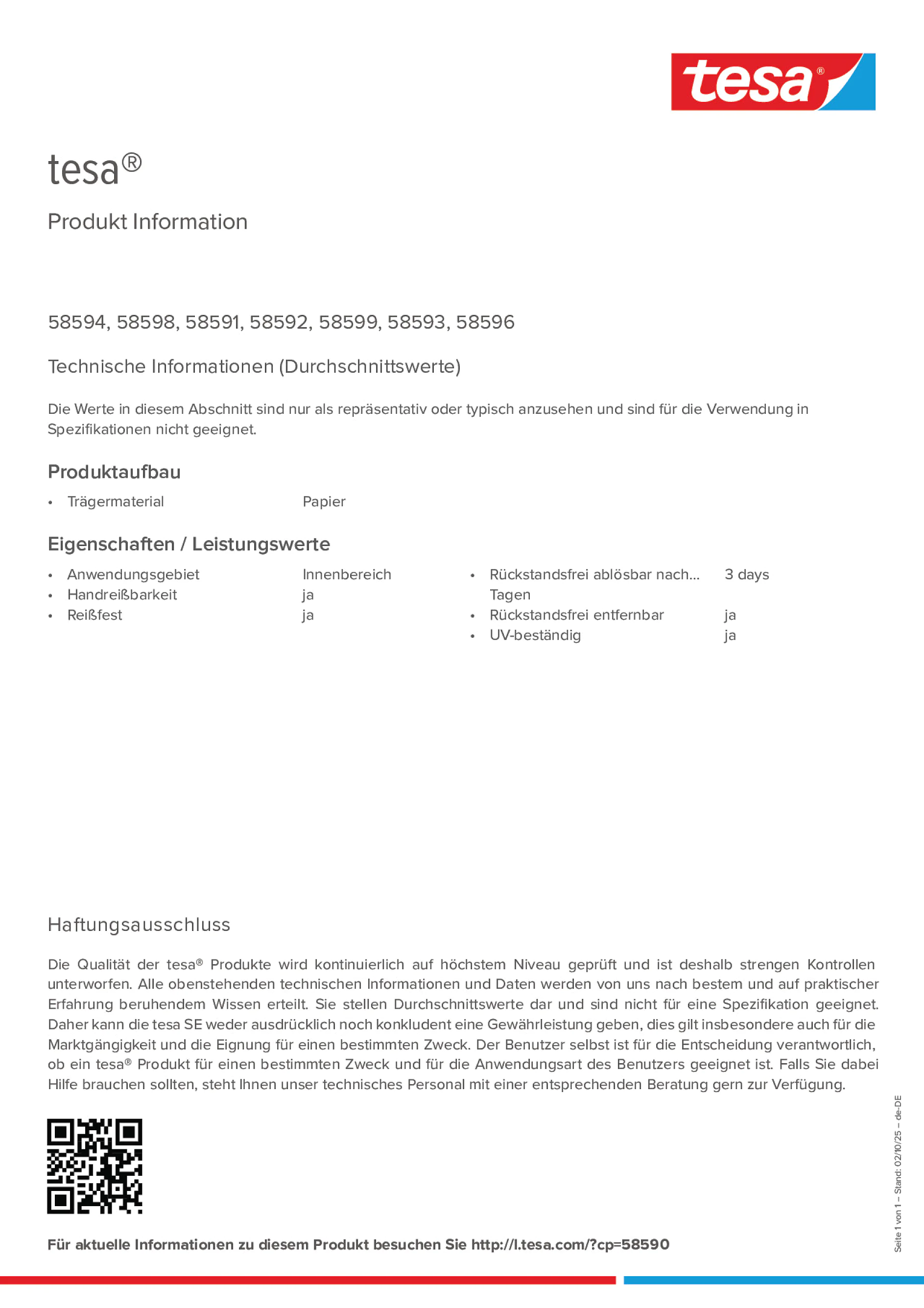 Product information_tesa® 58594_de-DE