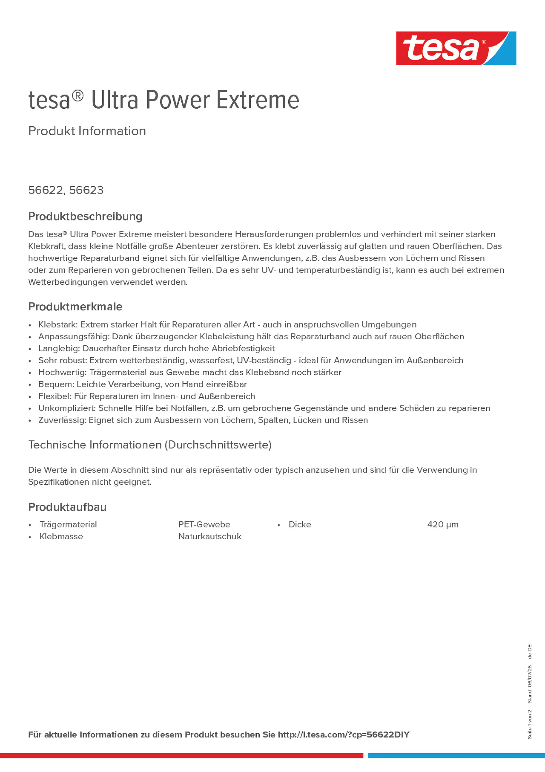 Product information_tesa® 56622DIY_de-DE