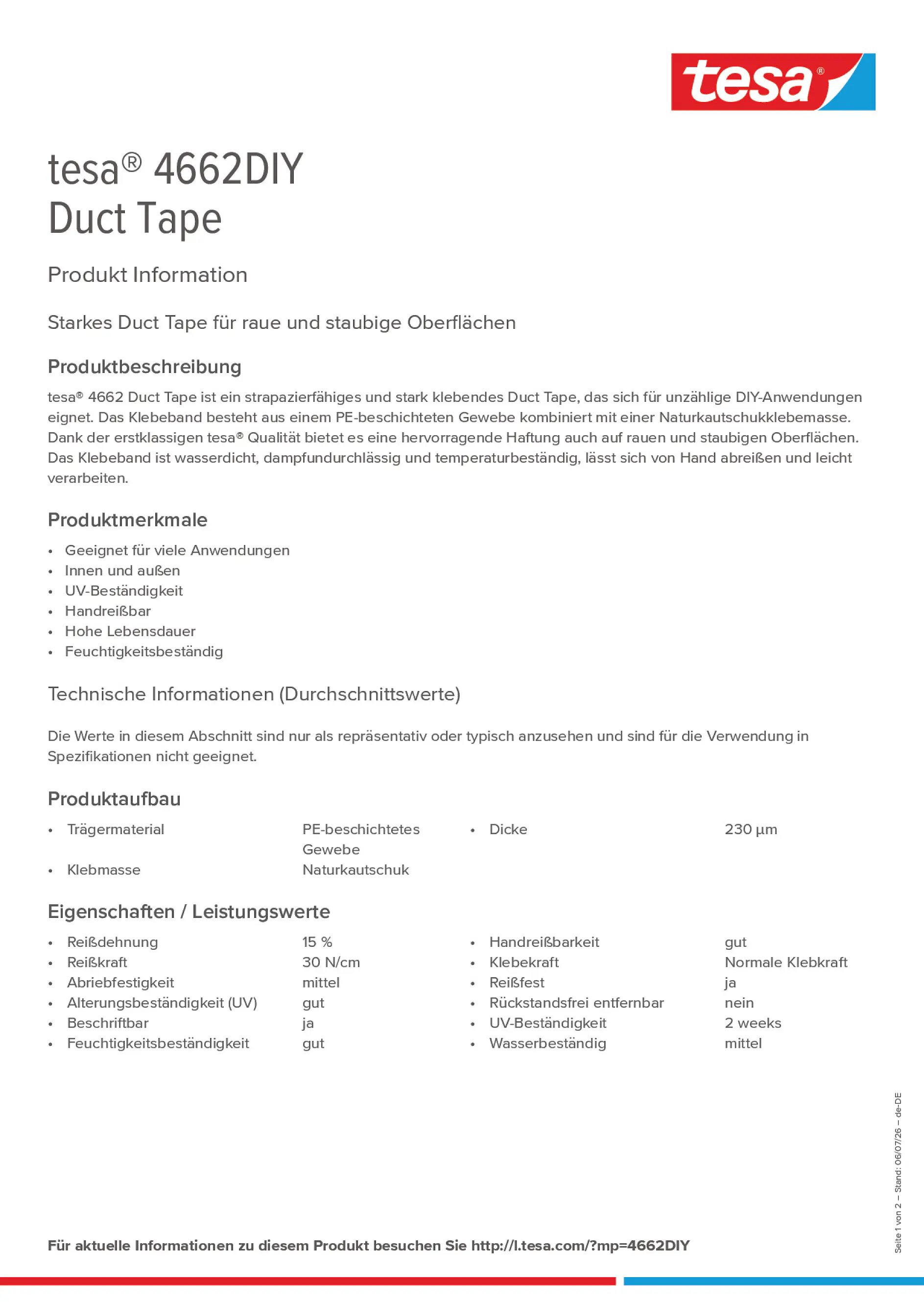 Product information_tesa® 04662_de-DE