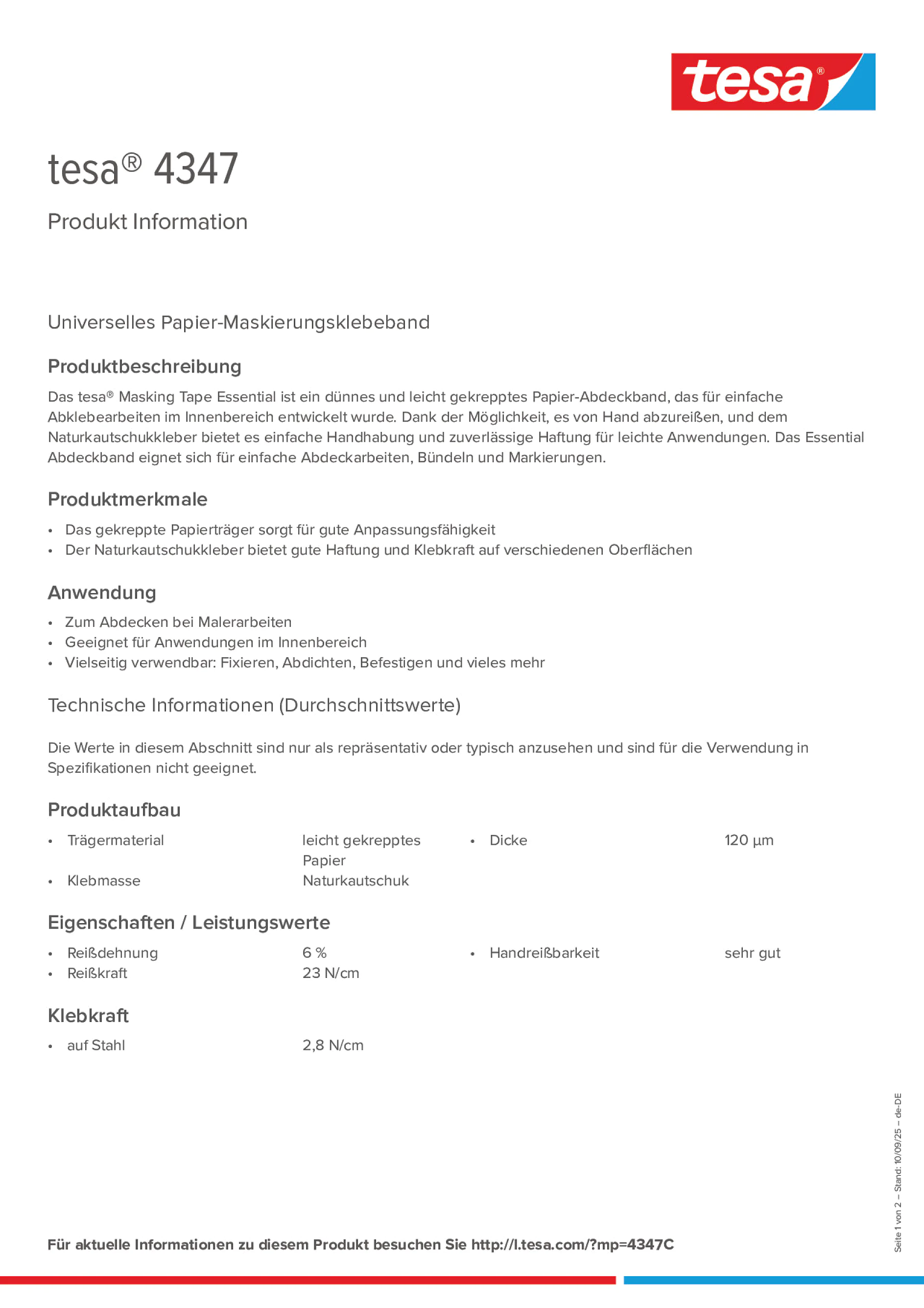 Product information_tesa® 04347_de-DE