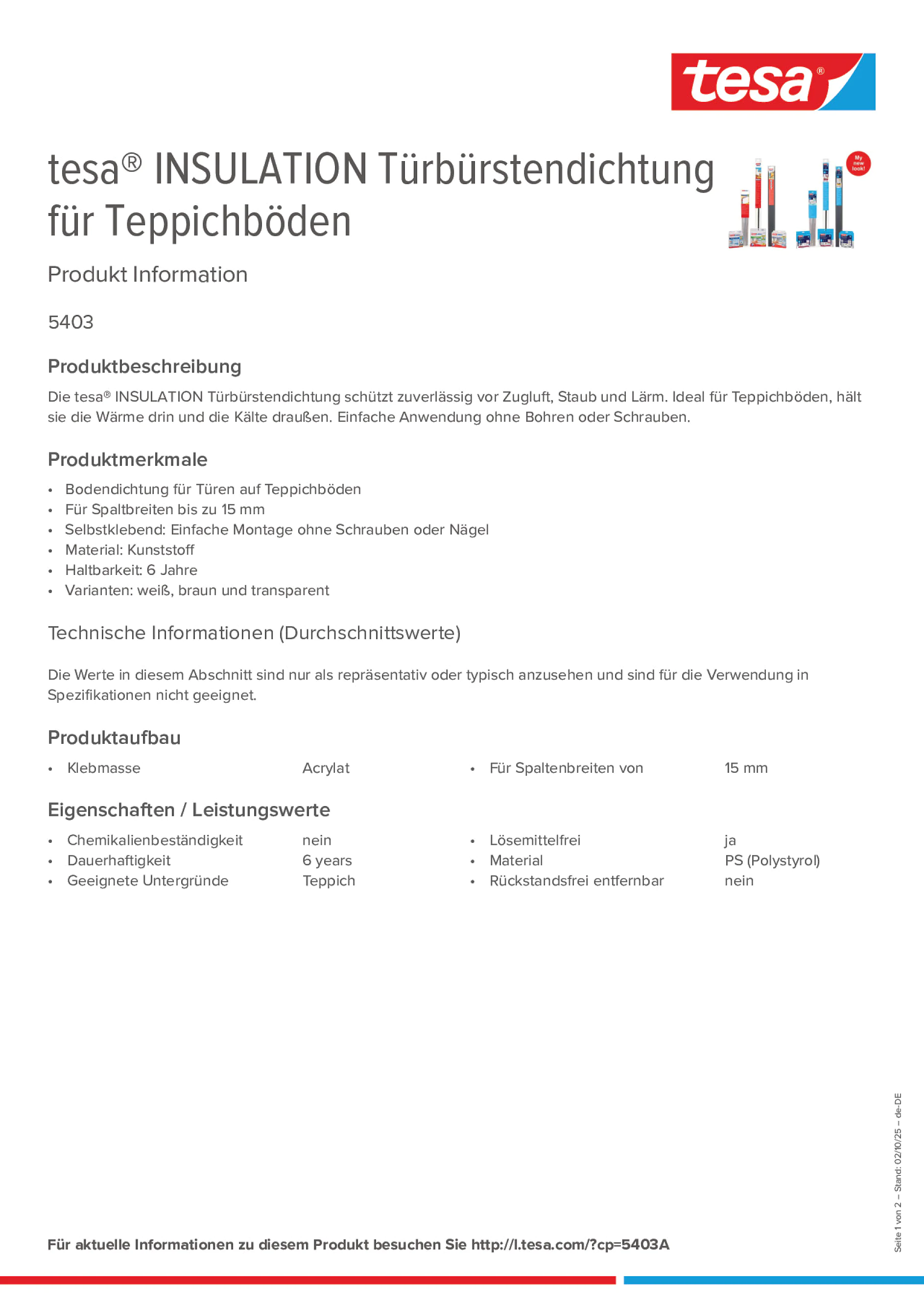 Product information_tesa® 05403_de-DE