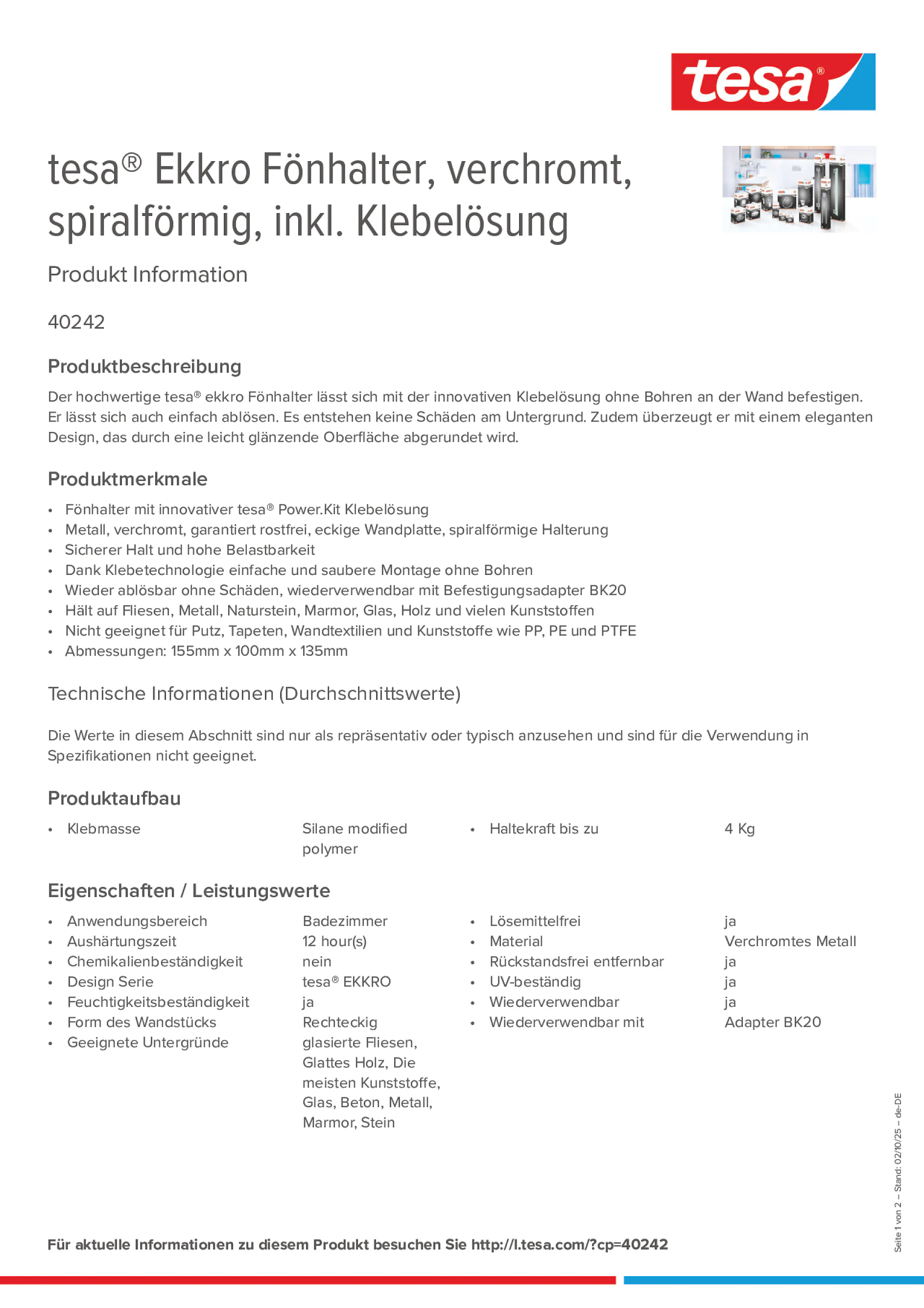 Product information_tesa® 40242_de-DE
