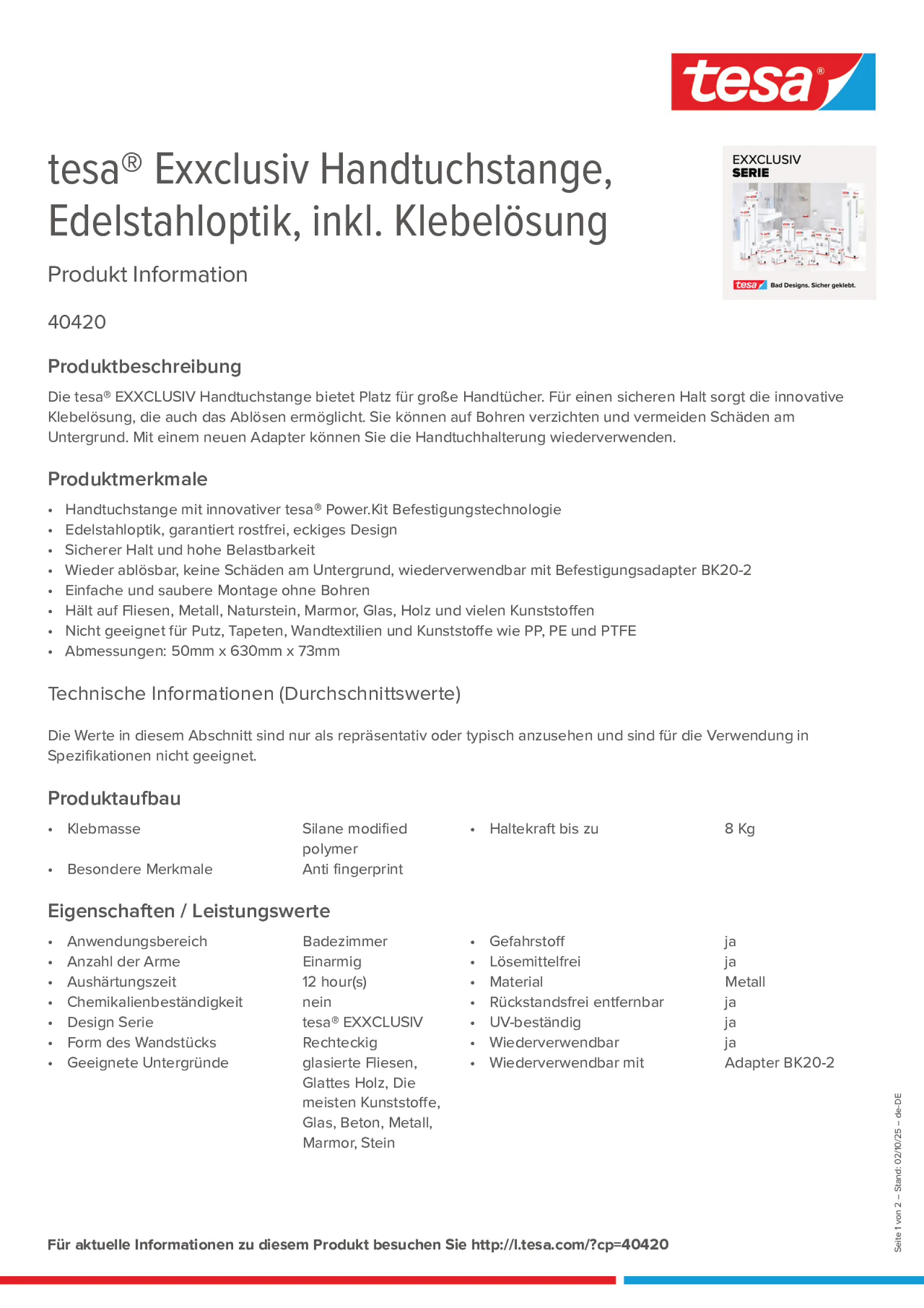 Product information_tesa® 40420_de-DE