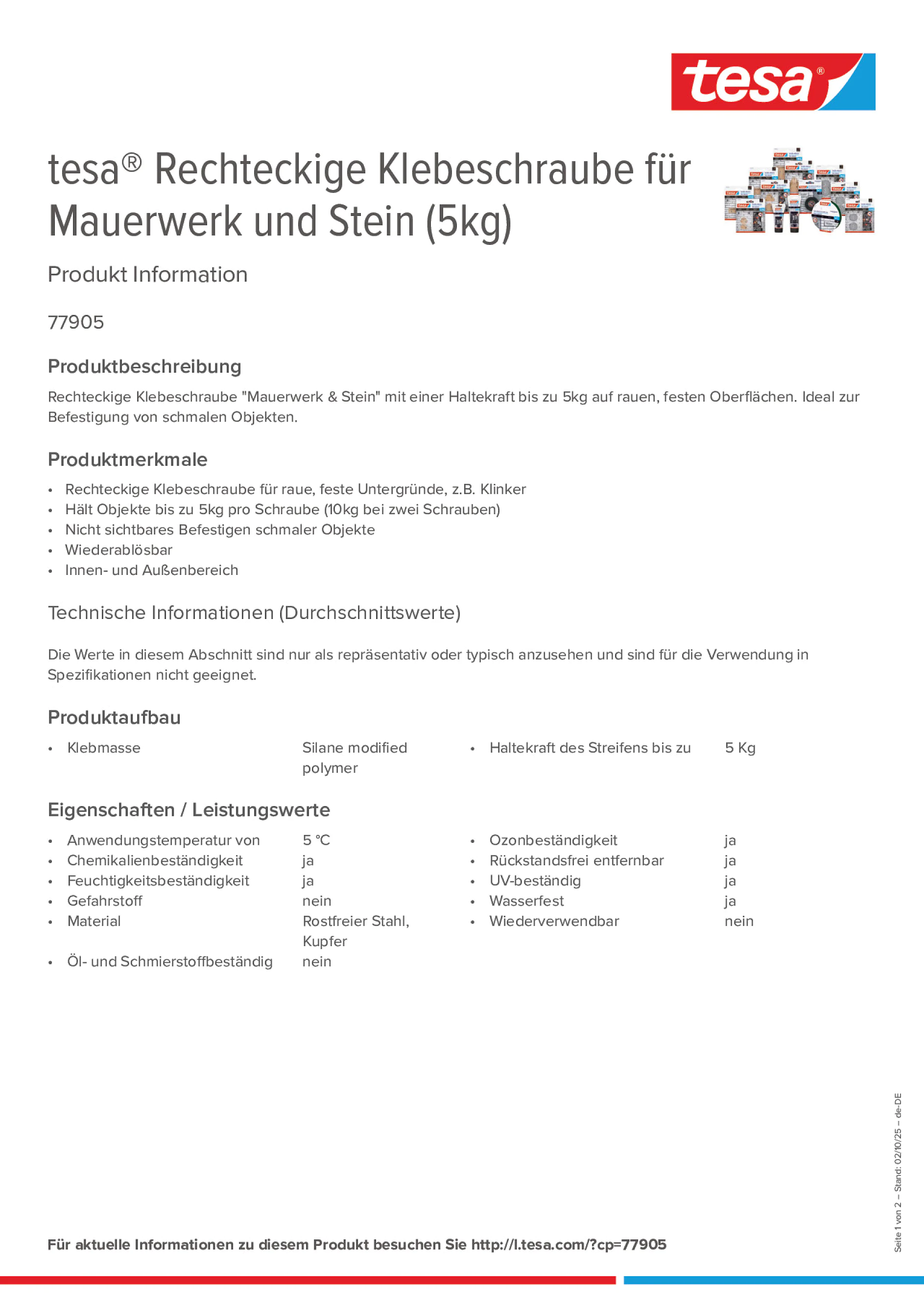 Product information_tesa® 77905_de-DE