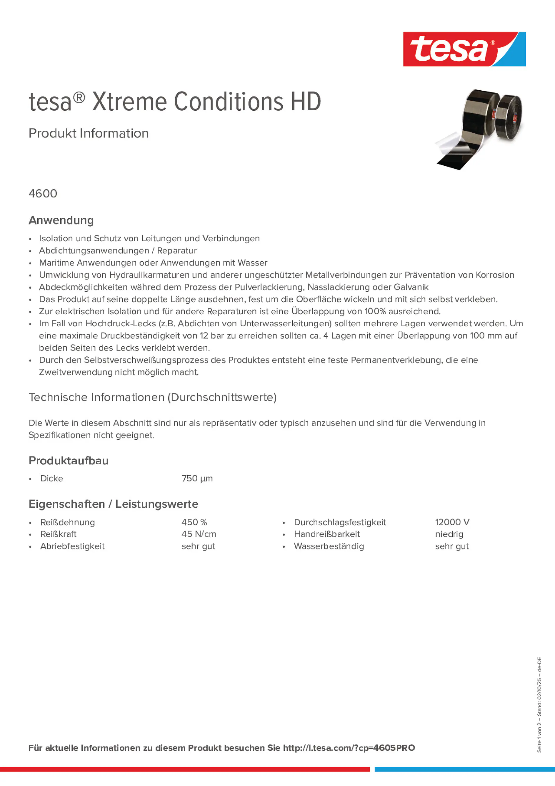Product information_tesa® 04600_de-DE