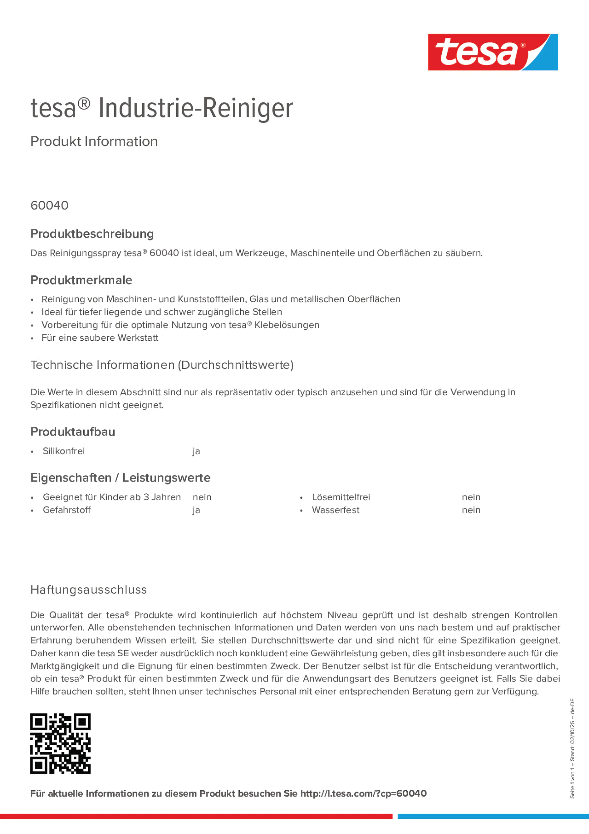 Product information_tesa® 60040_de-DE
