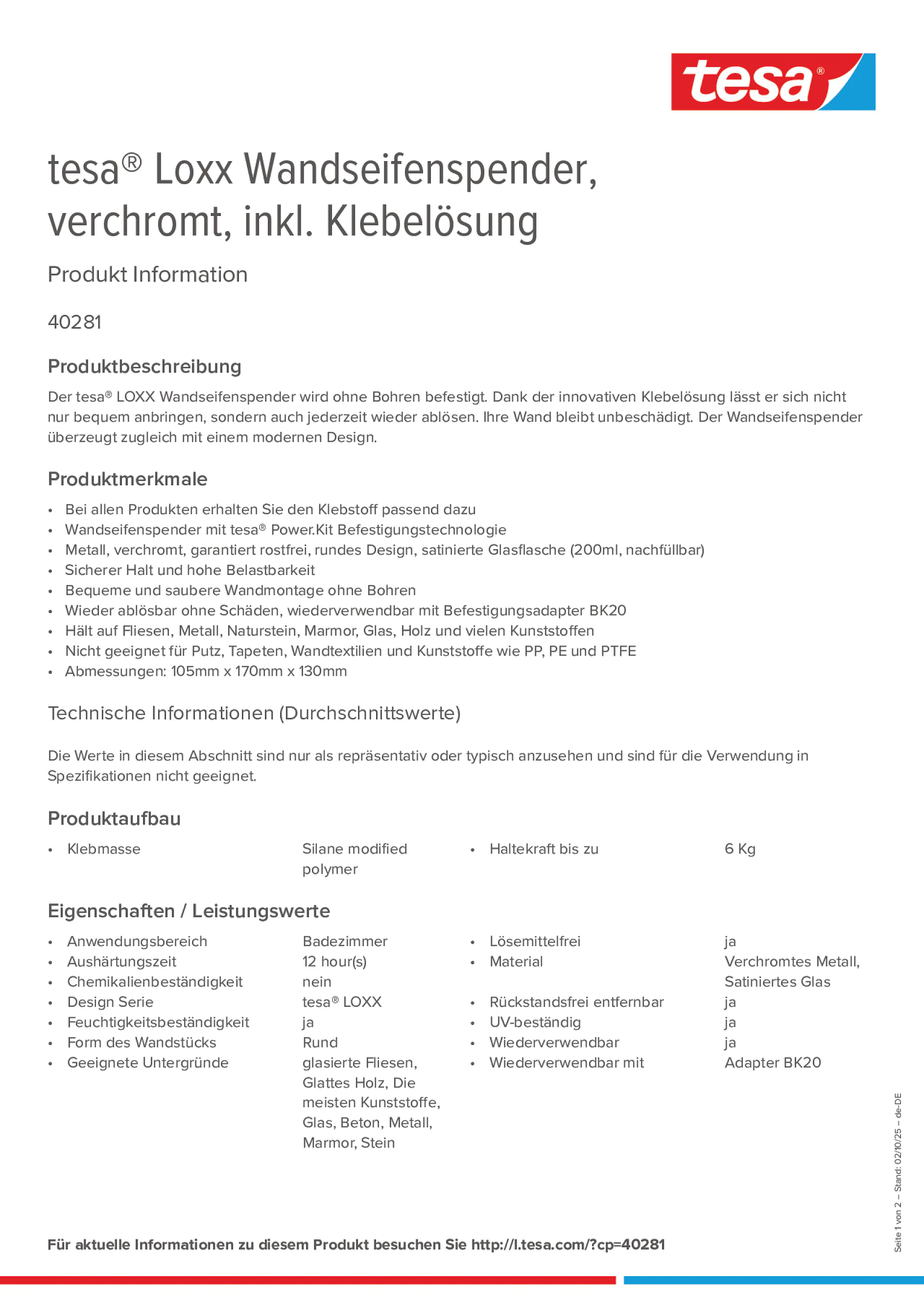 Product information_tesa® 40281_de-DE