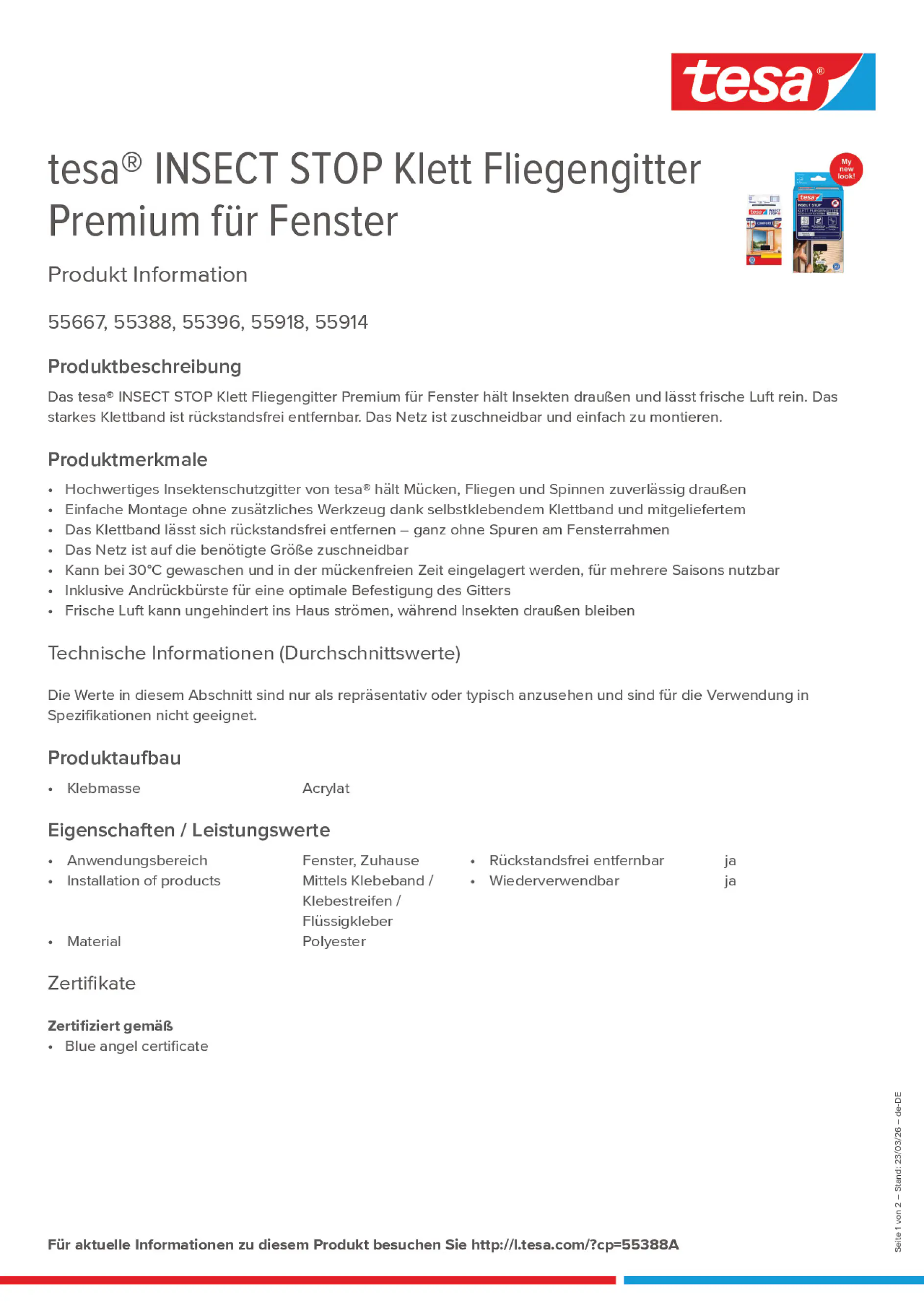 Product information_tesa® 55388A_de-DE