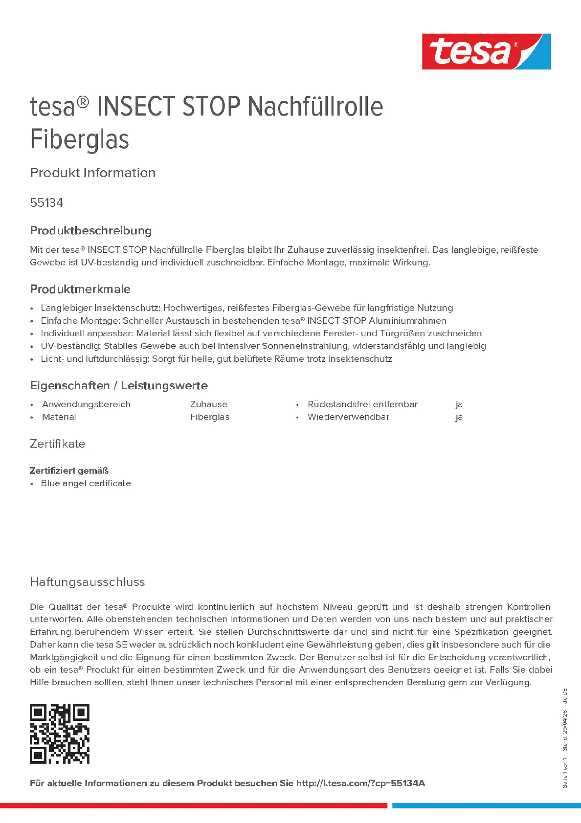 Product information_tesa® 55134A_de-DE
