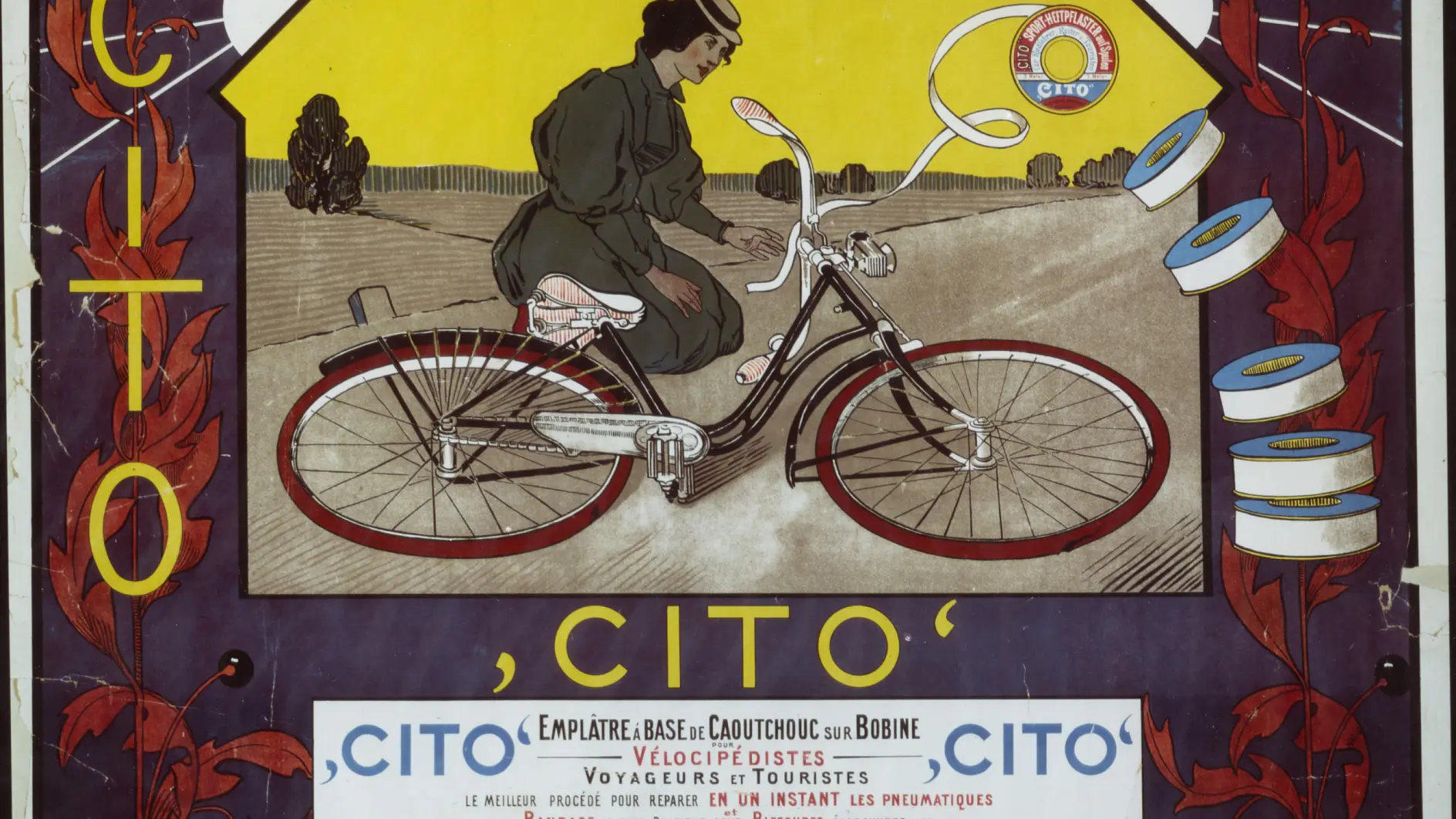 1896 Belgien Cito Werbeplakat