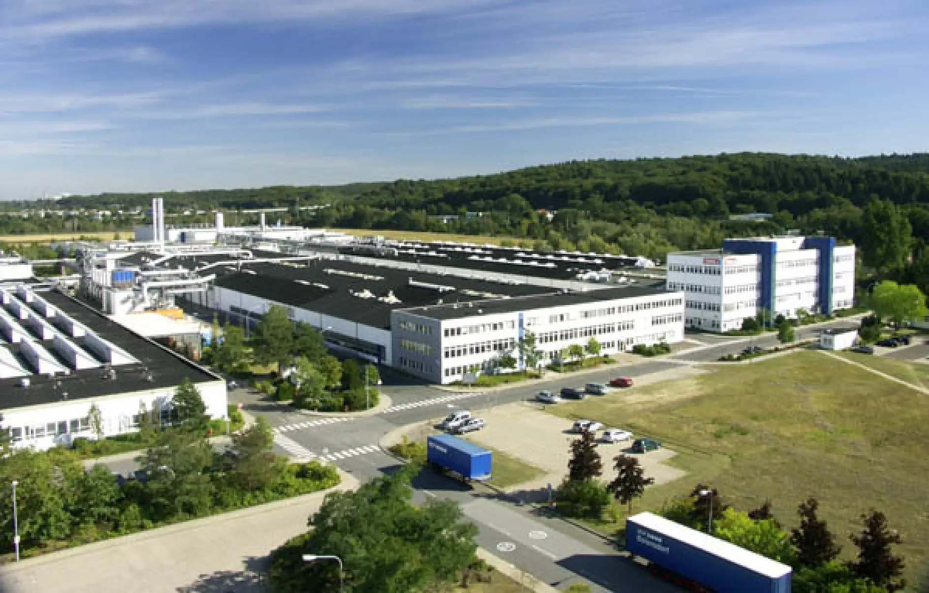 Το εργοστάσιο της tesa στο Αμβούργο