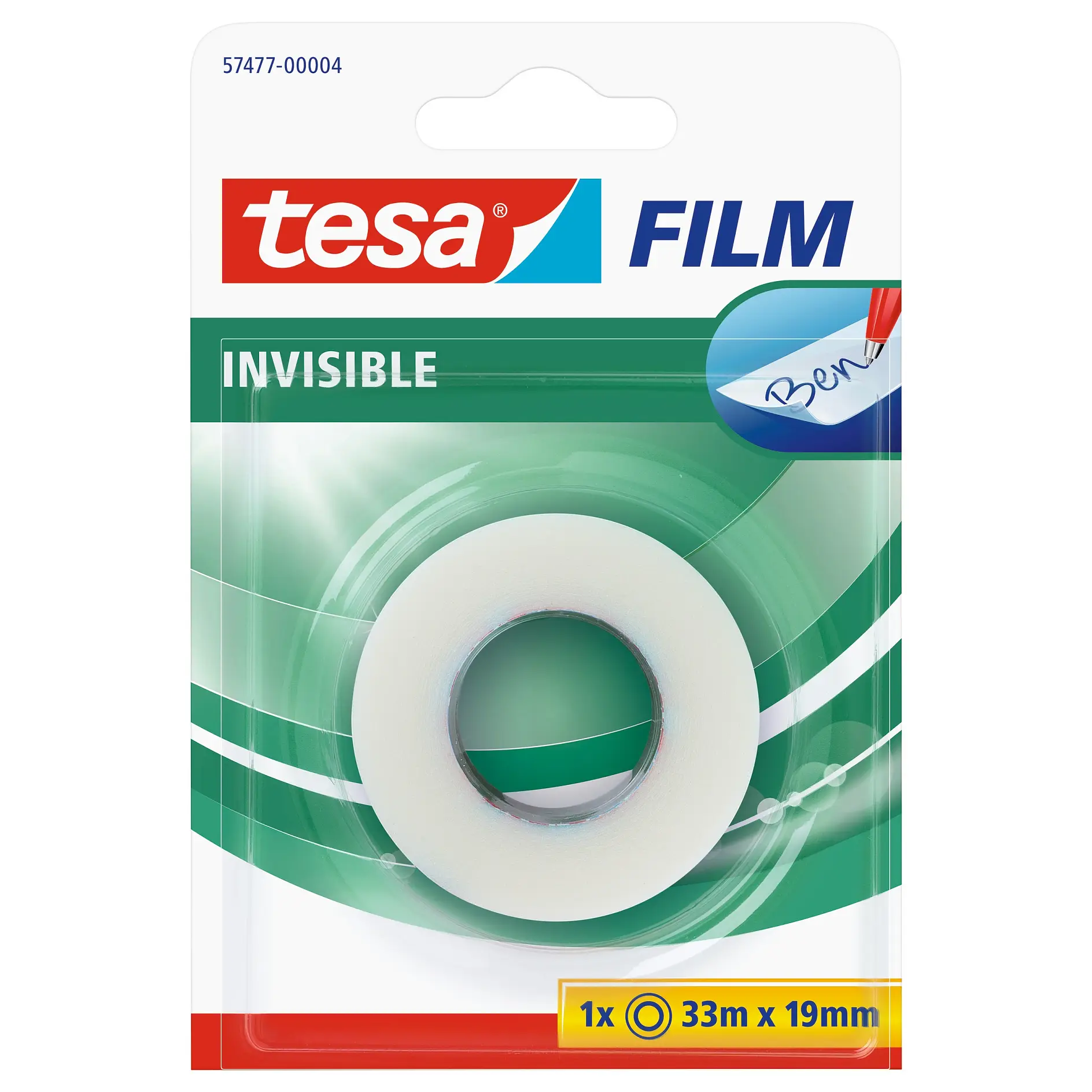 [en-en] 1 x tesafilm Invisible 33m x 19mm, Blister