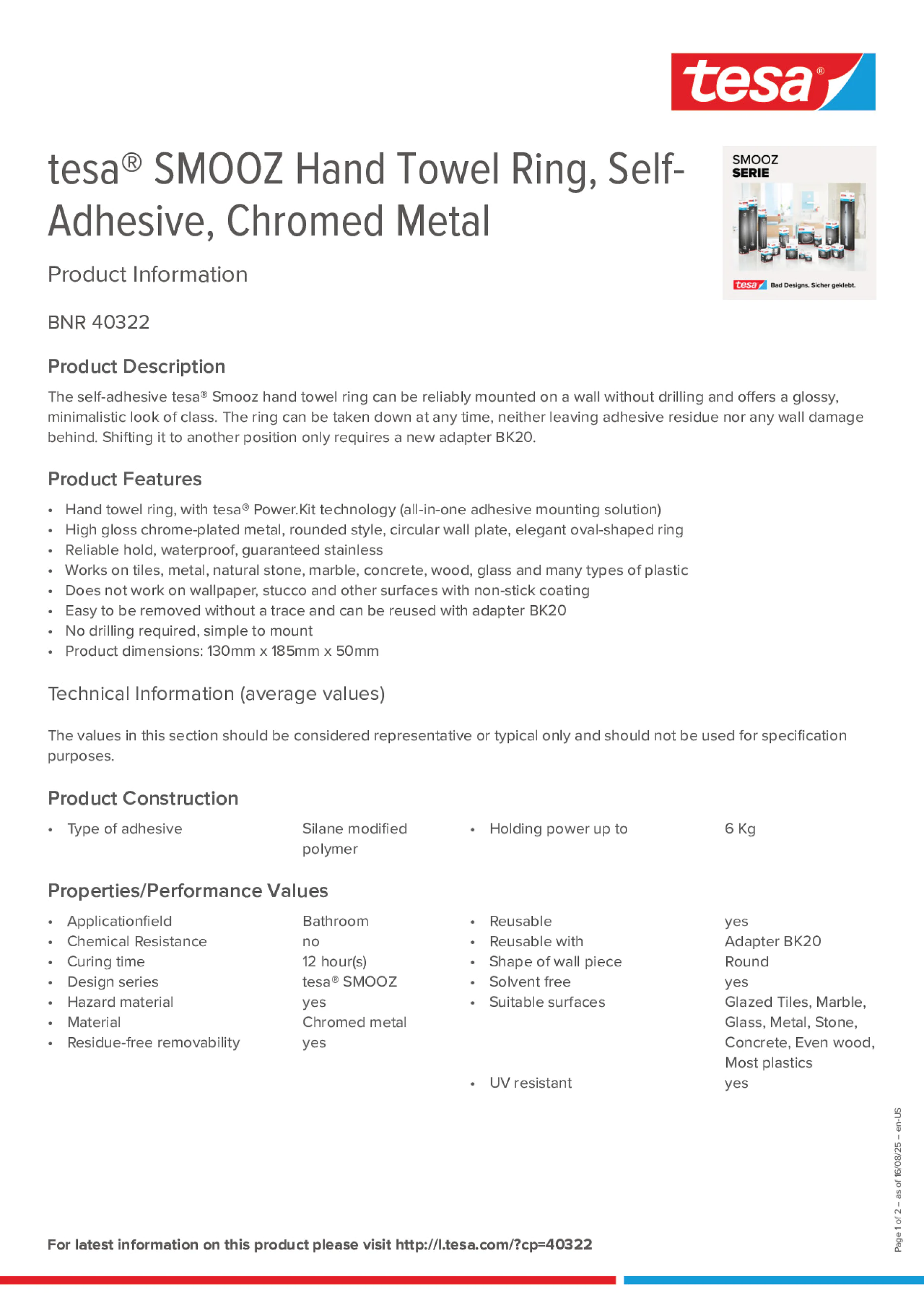 Product information_tesa® 40322_en