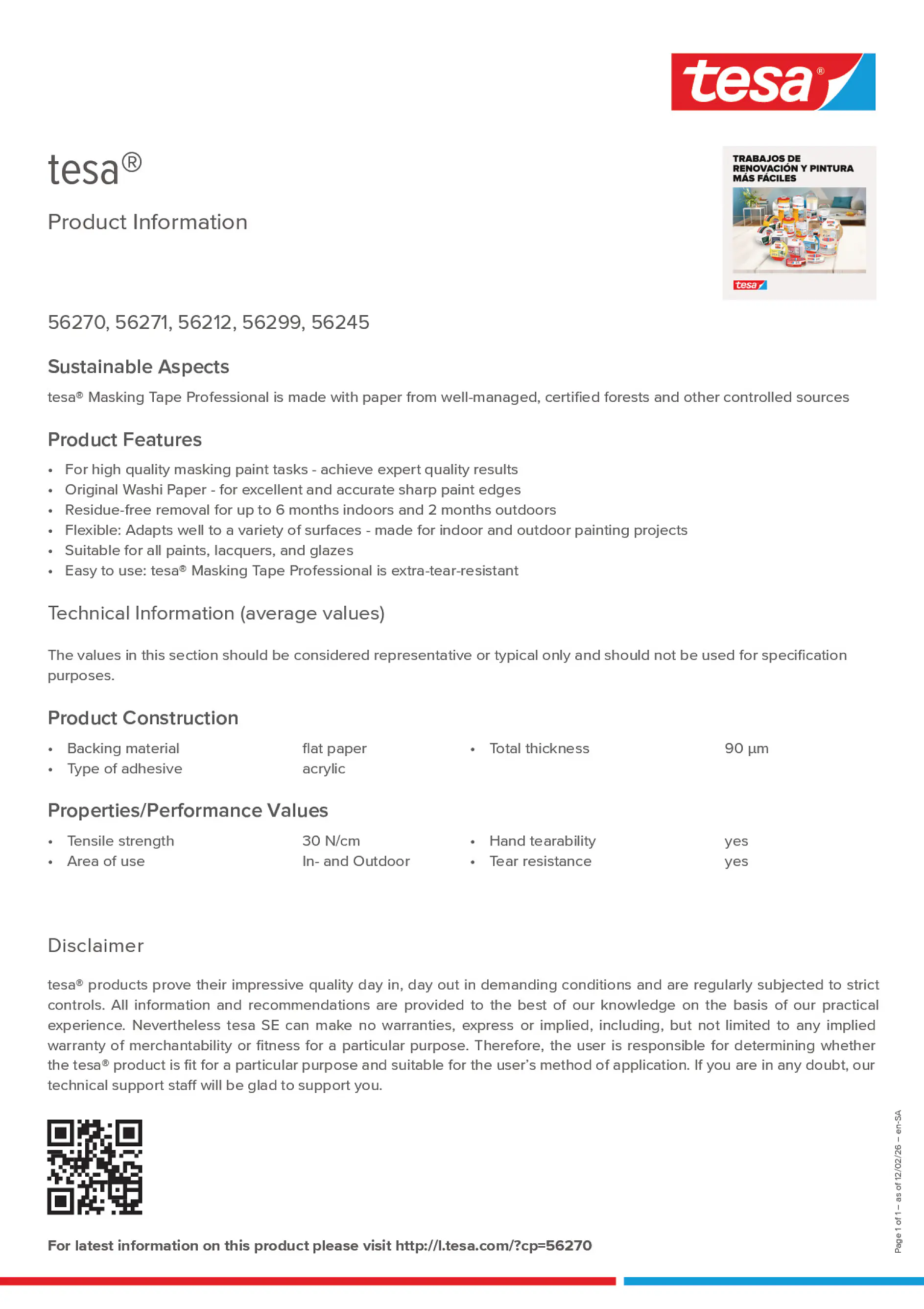 Product information_tesa® 56212_ar-AE_en-AE