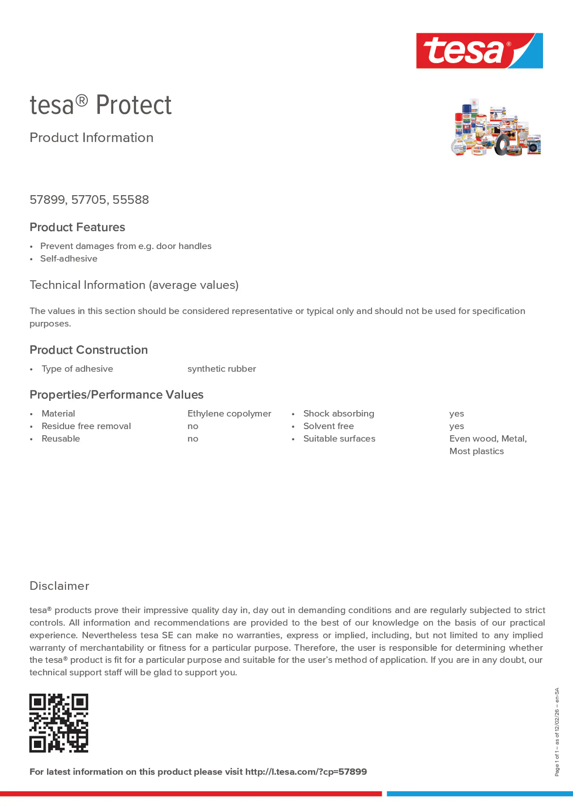 Product information_tesa® Protect 57705_ar-AE_en-AE