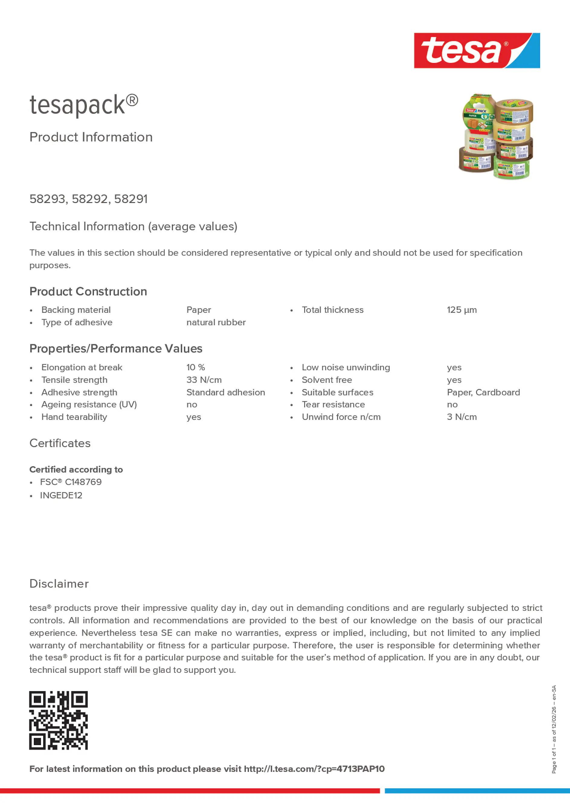 Product information_tesapack® 58293_ar-AE_en-AE