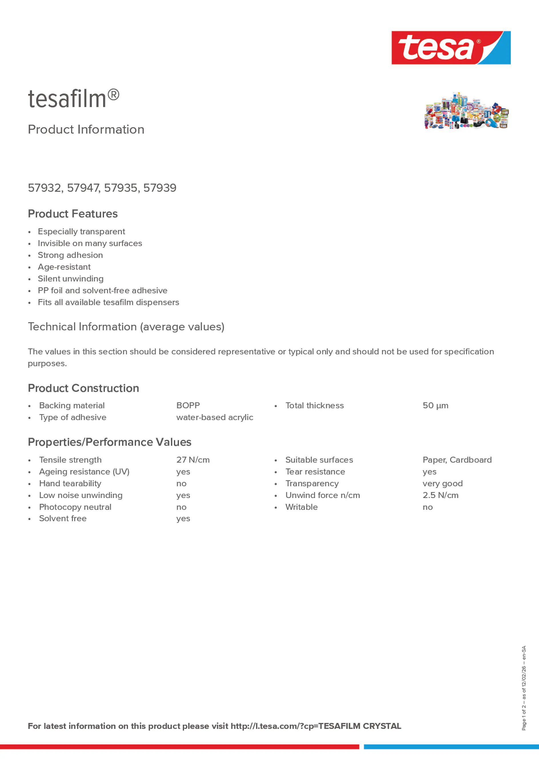 Product information_tesafilm® 57928_ar-AE_en-AE