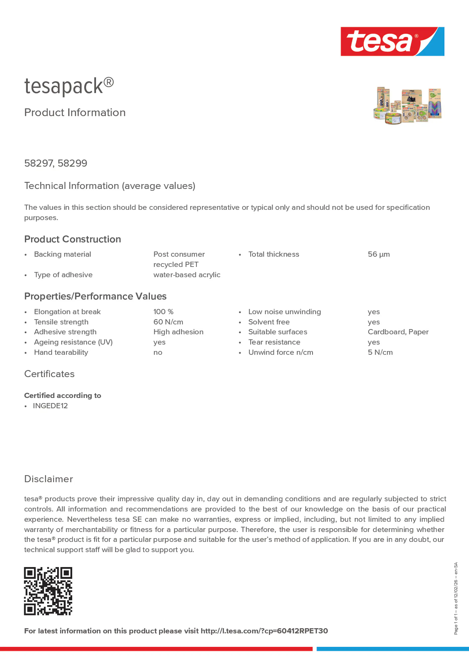 Product information_tesapack® 58297_ar-AE_en-AE