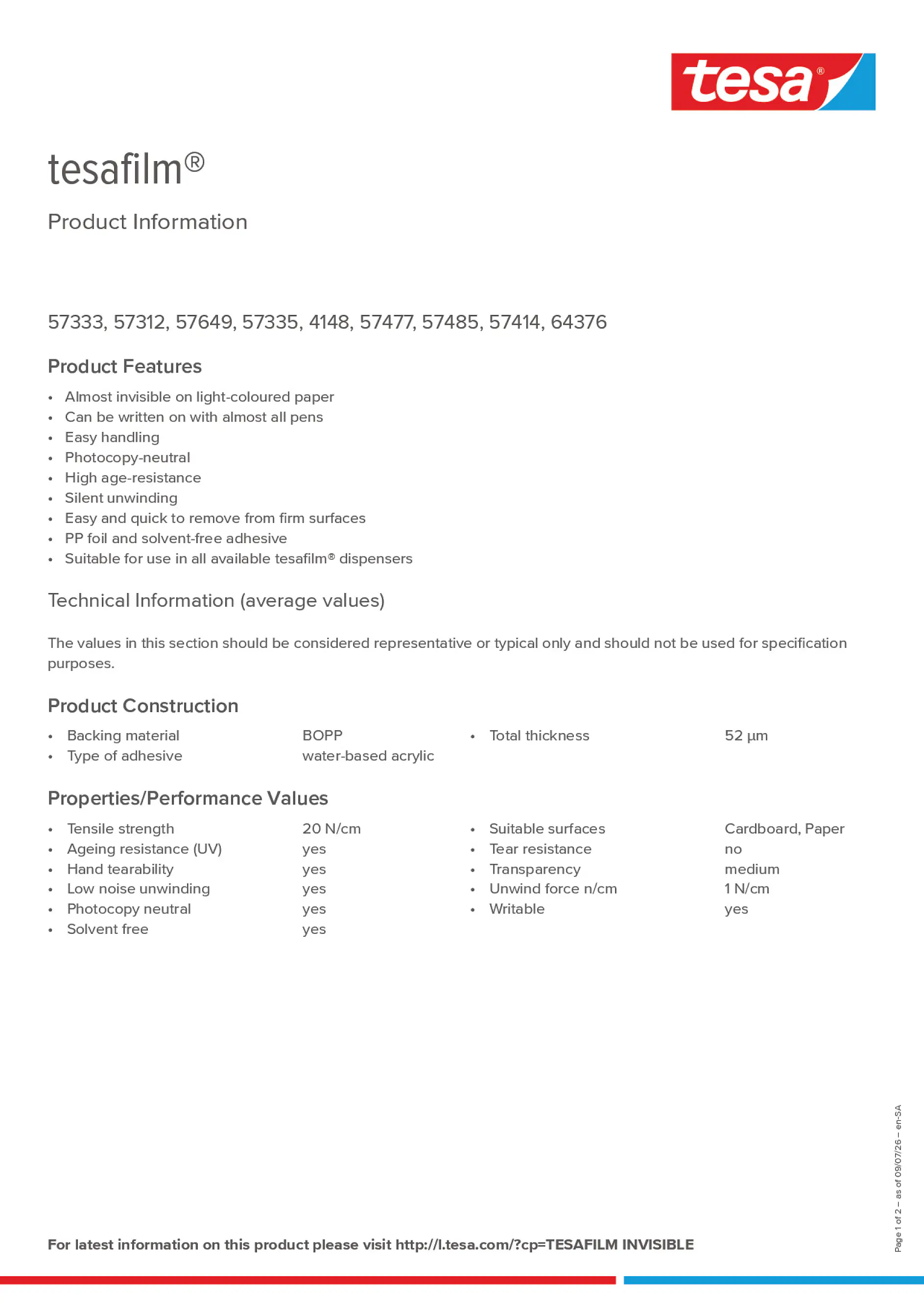 Product information_tesafilm® 4148_ar-AE_en-AE