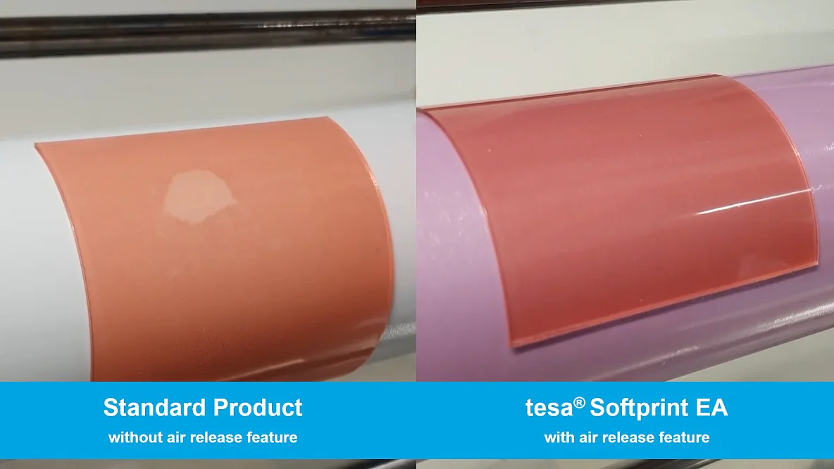 tesa Softprint Structured Liner Video - English