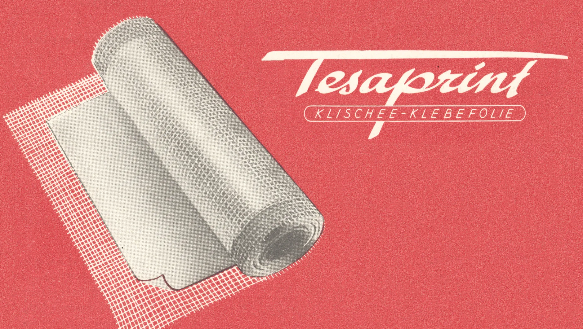 tesaprint was already being used in the printing industry in 1949.