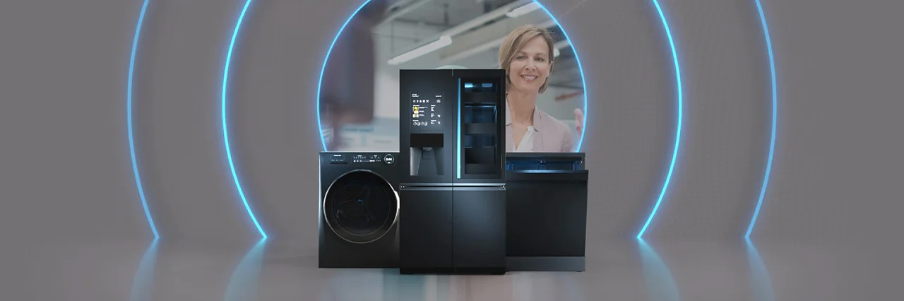 Appliances landing page banner video