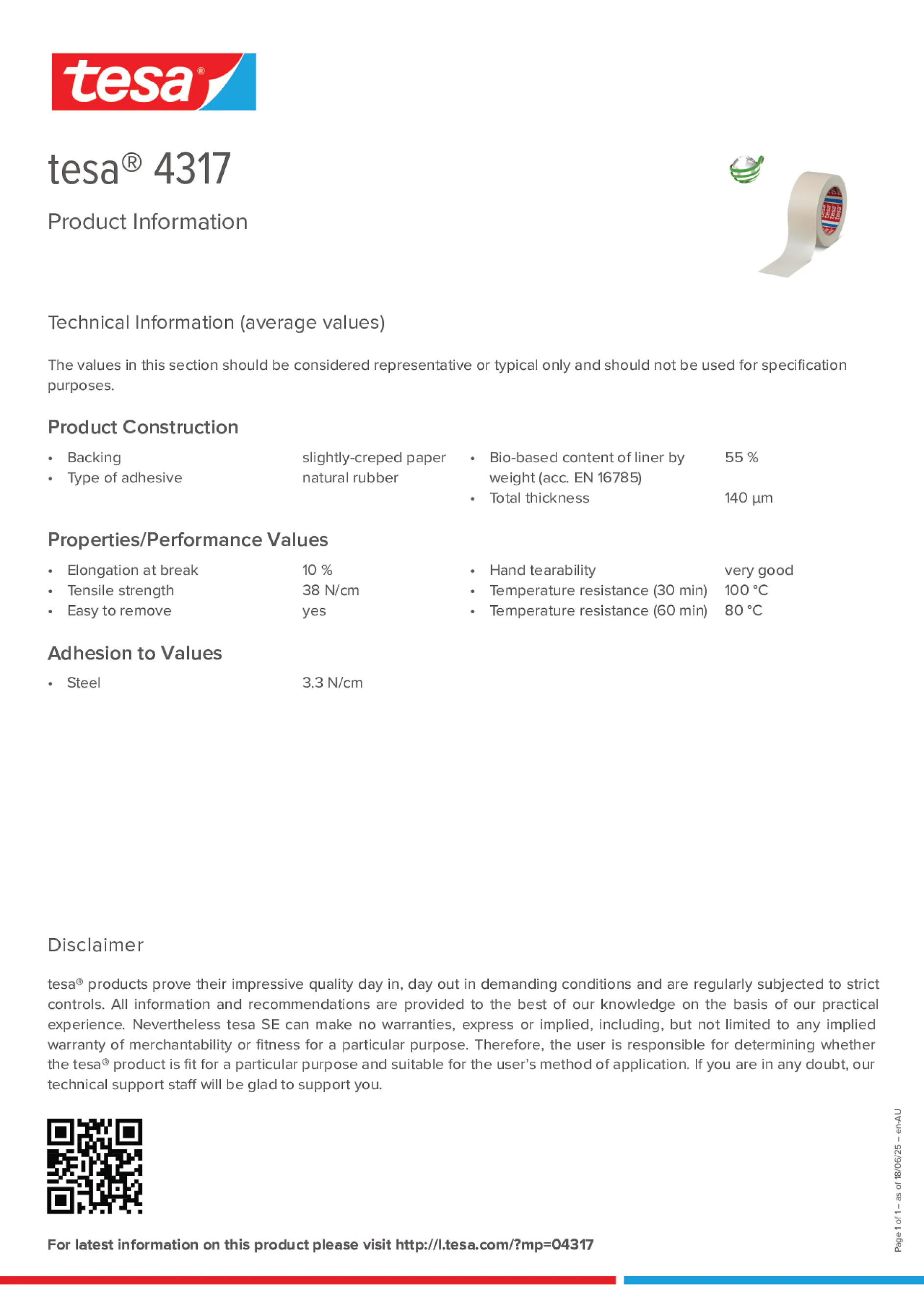 Product information_tesa® 04317_en-AU