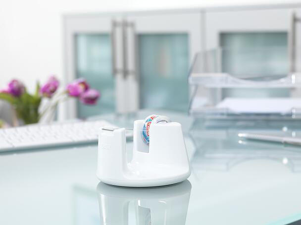 1pc Blue Desktop Tape Dispenser With Anti-slip Base, Suitable For Office,  Home, School, Tape Not Included