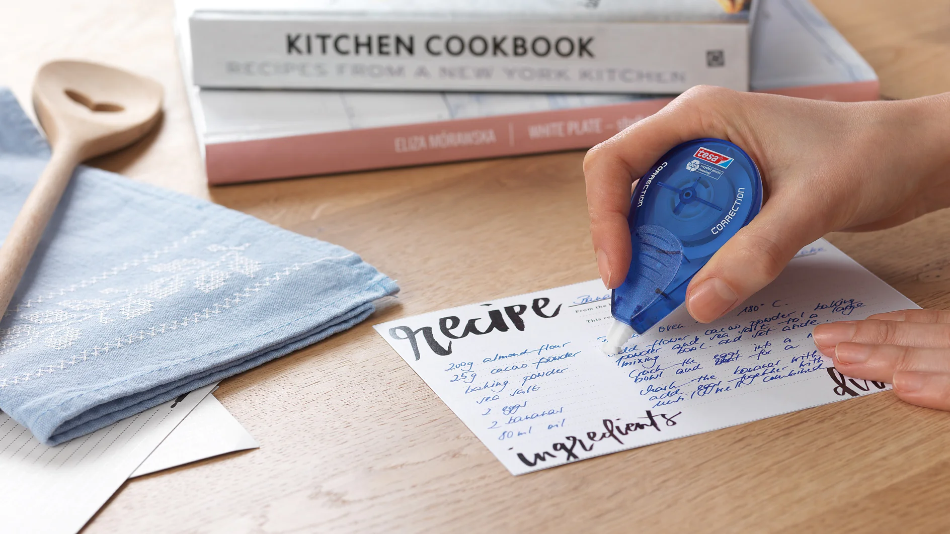 tesa correction tapes: the ideal solution for fast, precise corrections