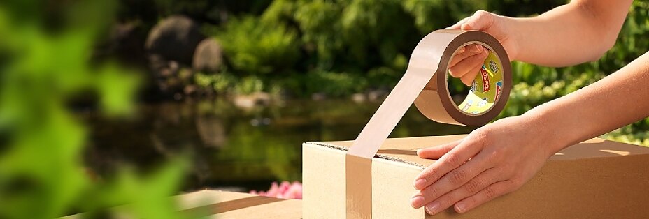 tesa® 57180 ecoLogo® Paper Packaging Tape tesa® 57180 ecoLogo® Paper Packaging Tape