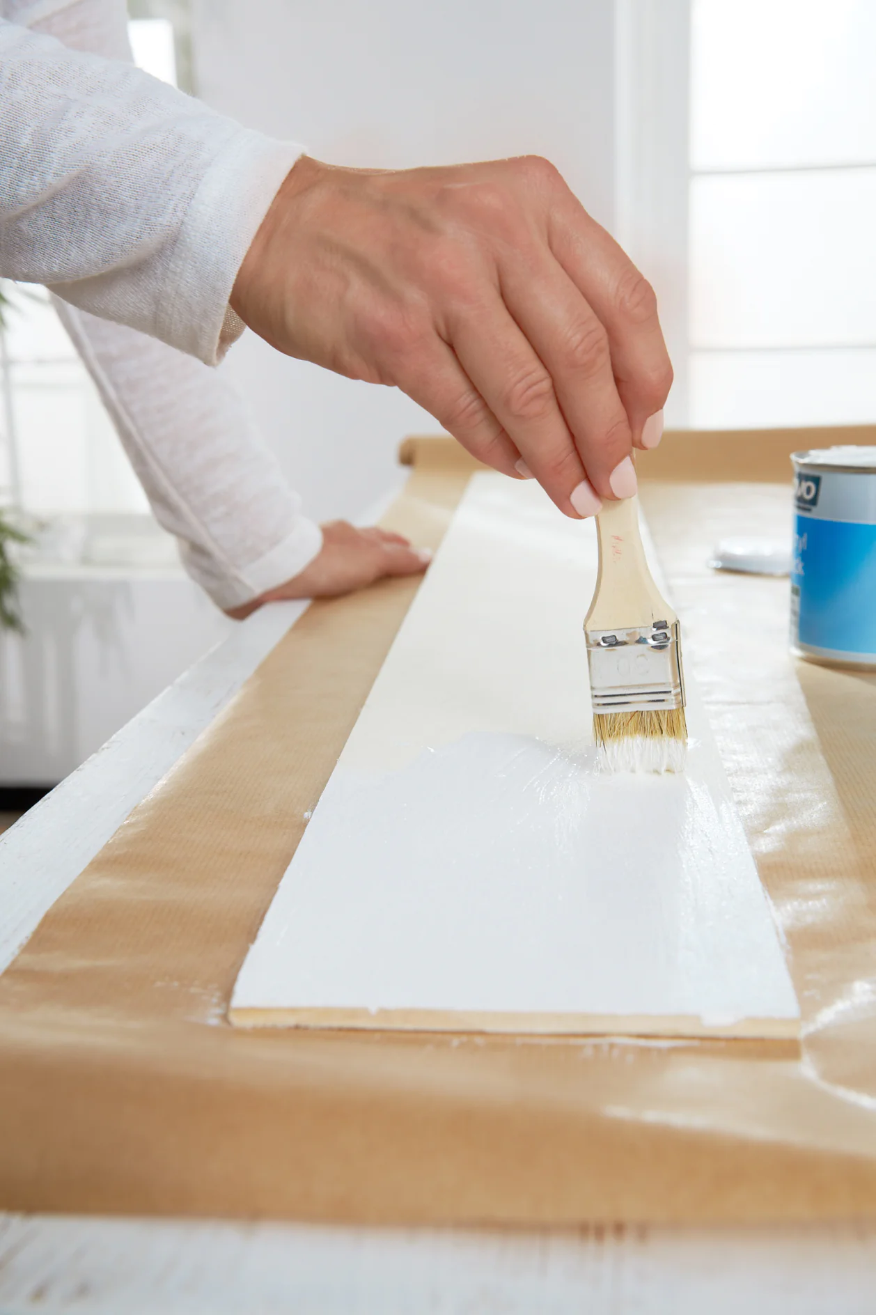 DIY Bathroom Hook Rack / Step 2: Paint