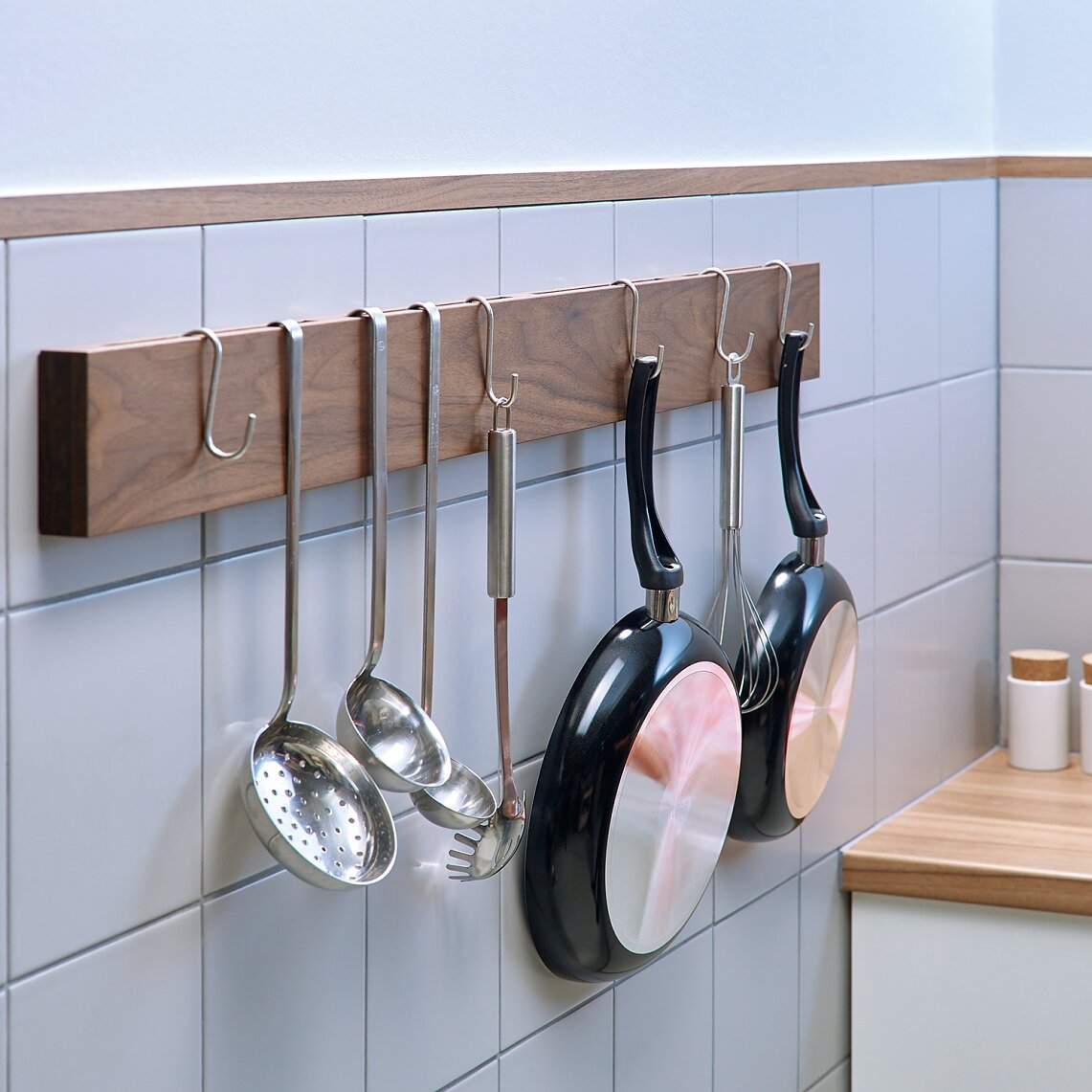 Mounting with tesa® Mounting Tape for Tiles & Metal 100kg/m. Mounting with tesa® Mounting Tape for Tiles & Metal 100kg/m.